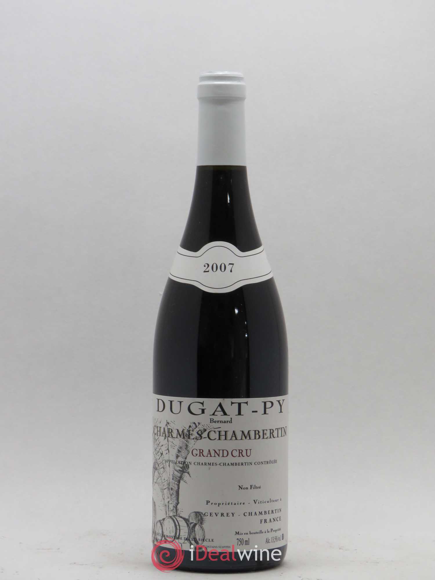 Charmes-Chambertin Grand Cru Dugat-Py (sans prix de réserve) 2007 - Lot de 1 bouteille - 0