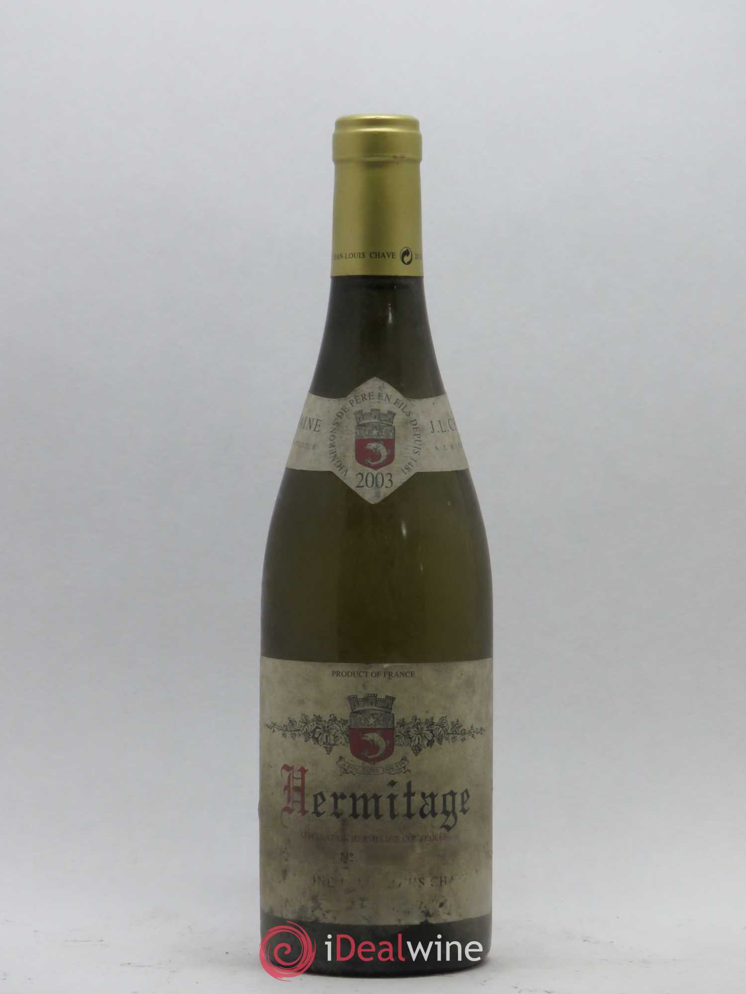 Hermitage Jean-Louis Chave 2003 - Lot de 1 bouteille - 0