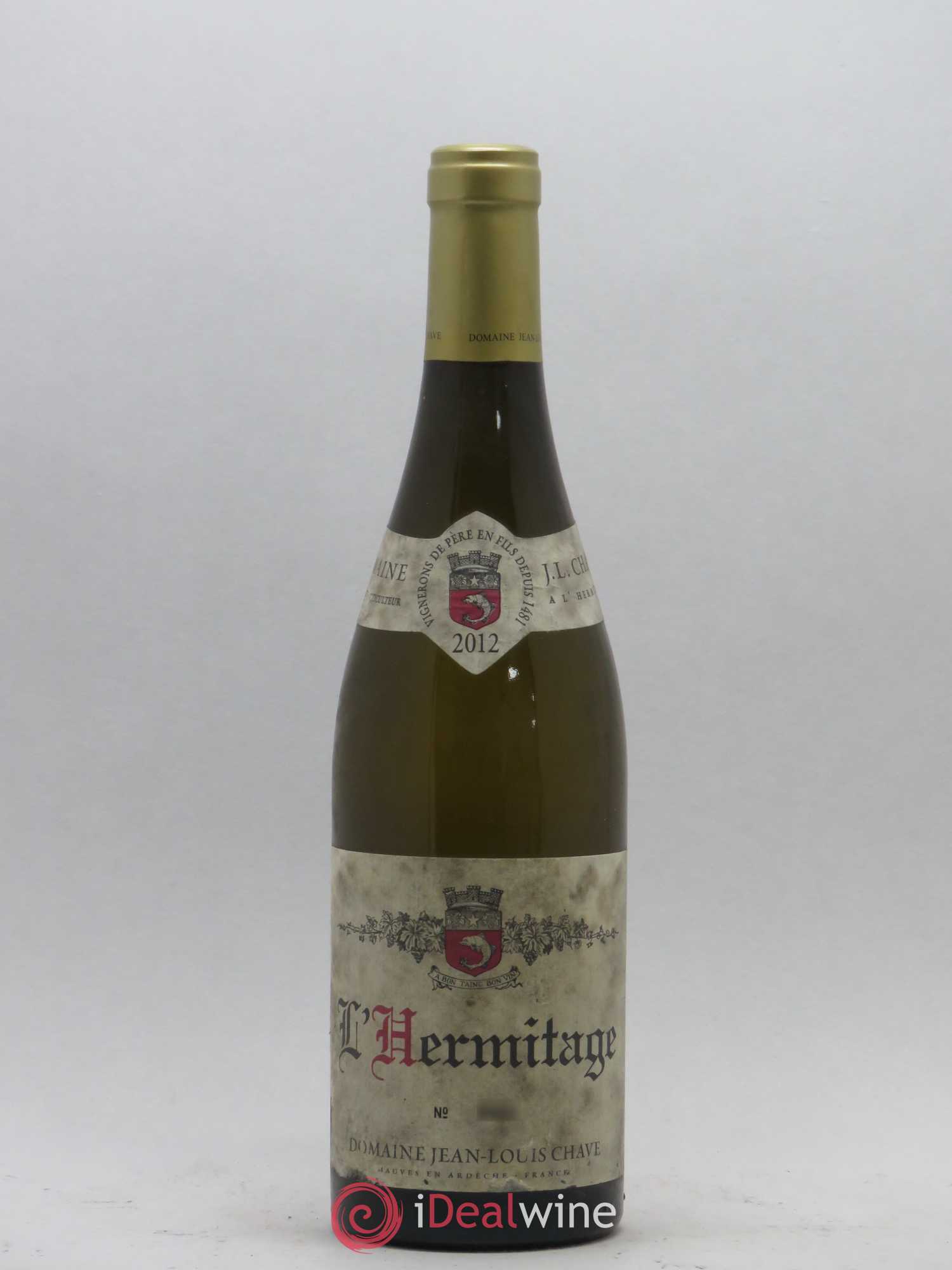 Hermitage Jean-Louis Chave 2012 - Lot de 1 bouteille - 0