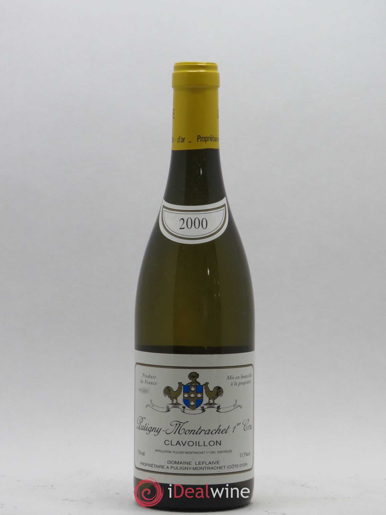 Puligny-Montrachet 1er Cru Clavoillon Leflaive (Domaine) 2000 - Lot de 1 bouteille - 0