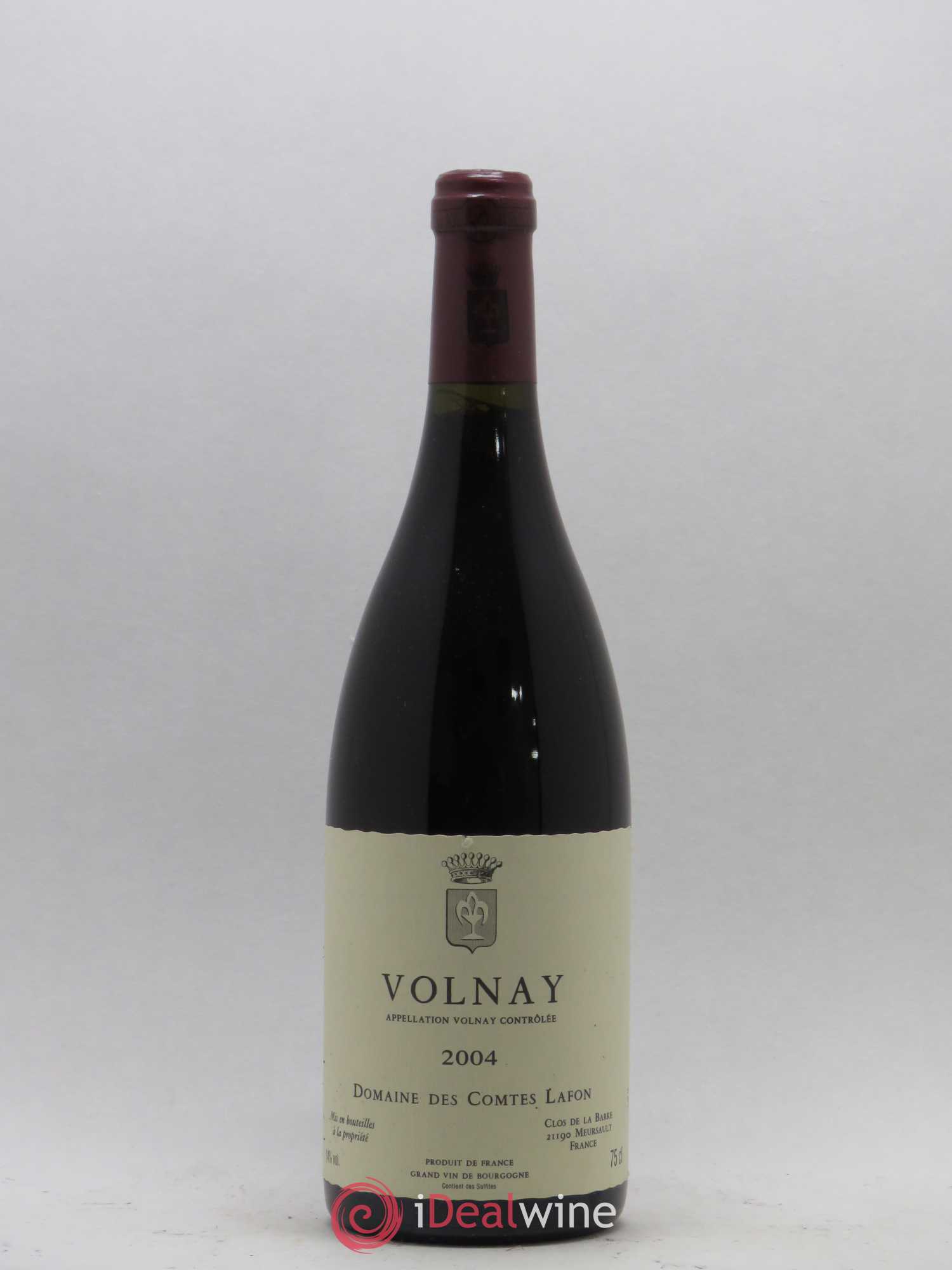 Volnay Comtes Lafon (Domaine des) 2004 - Lot de 1 bouteille - 0