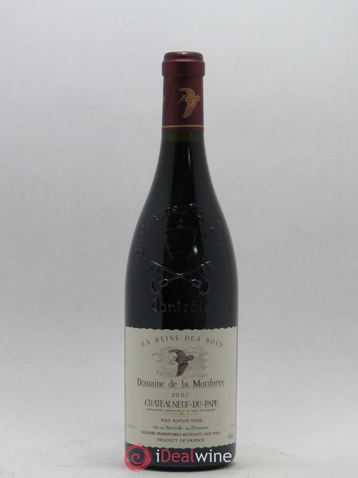 Châteauneuf-du-Pape Cuvée de la Reine des Bois La Mordorée (Domaine de) 2007 - Lot de 1 bouteille - 0
