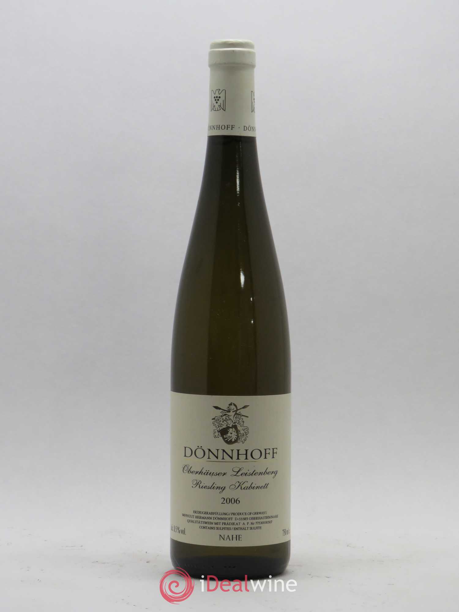 Allemagne Mosel-Saar Donnhof Oberhauser Leistenberg Riesling Kabinett 2006 - Posten von 1 Flasche - 0
