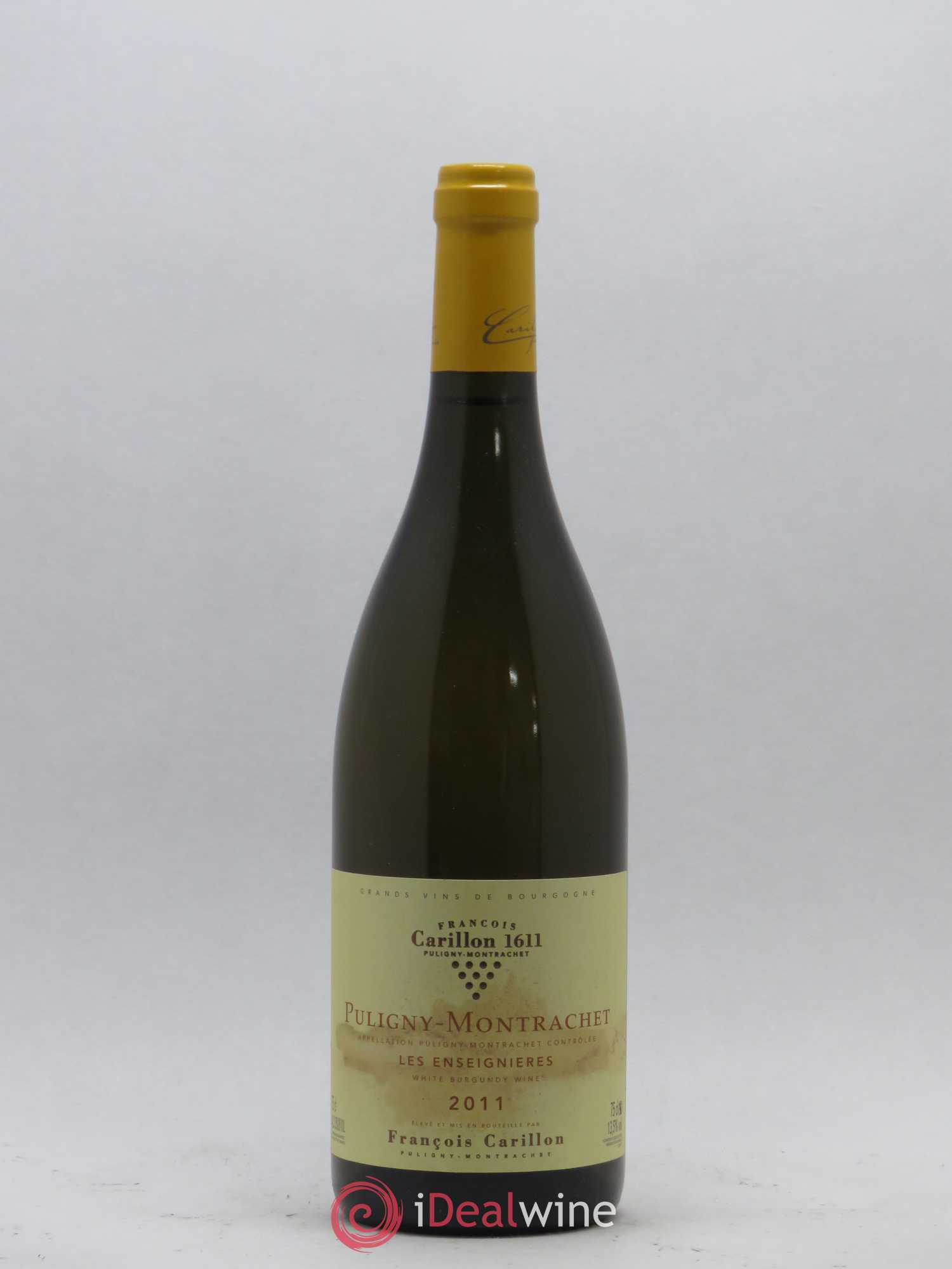 Puligny-Montrachet 1er Cru Les Enseigneres Domaine Francois Carillon 2011 - Posten von 1 Flasche - 0