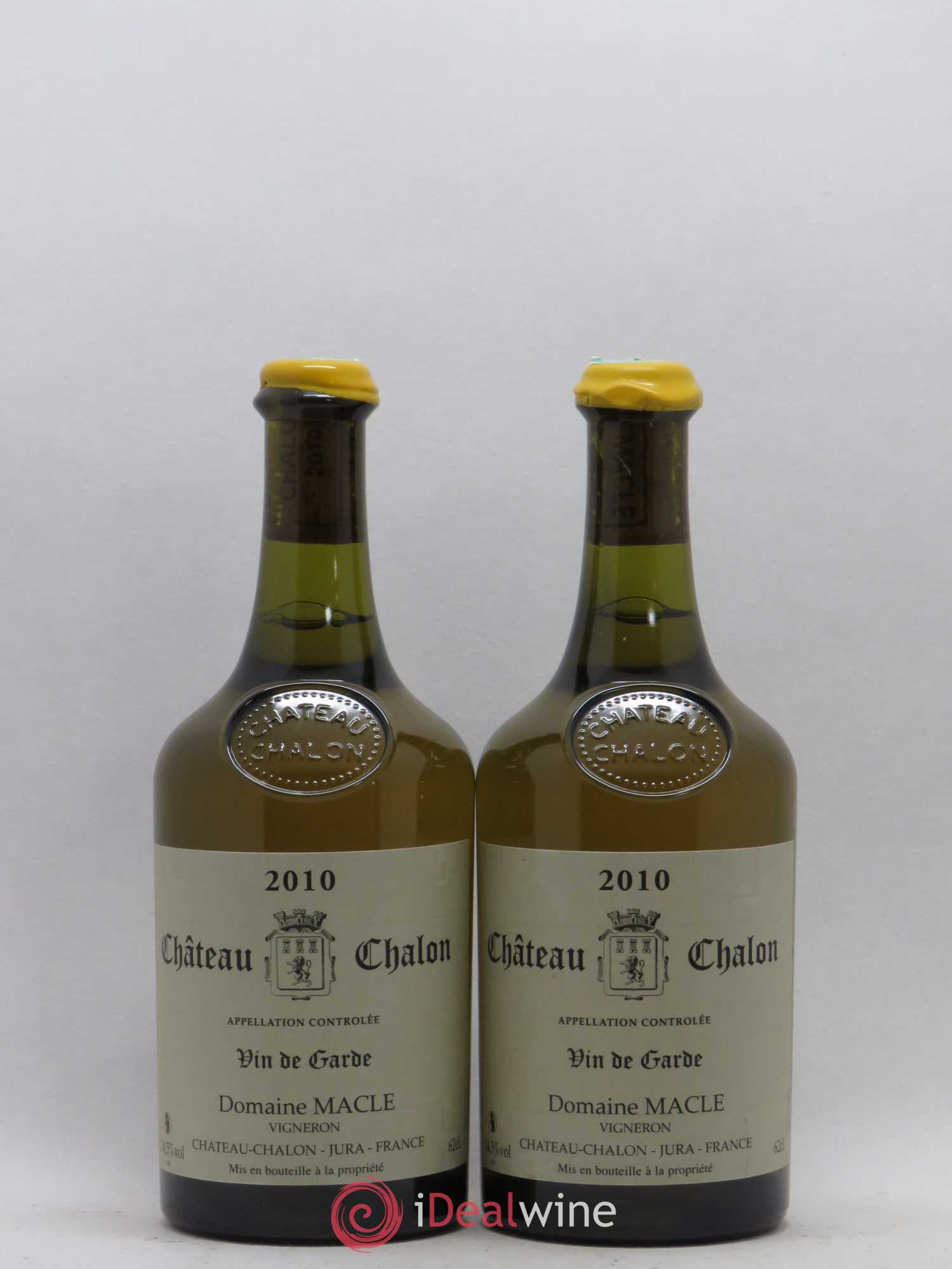Château-Chalon Jean Macle (sans prix de réserve) 2010 - Lot de 2 bouteilles - 0
