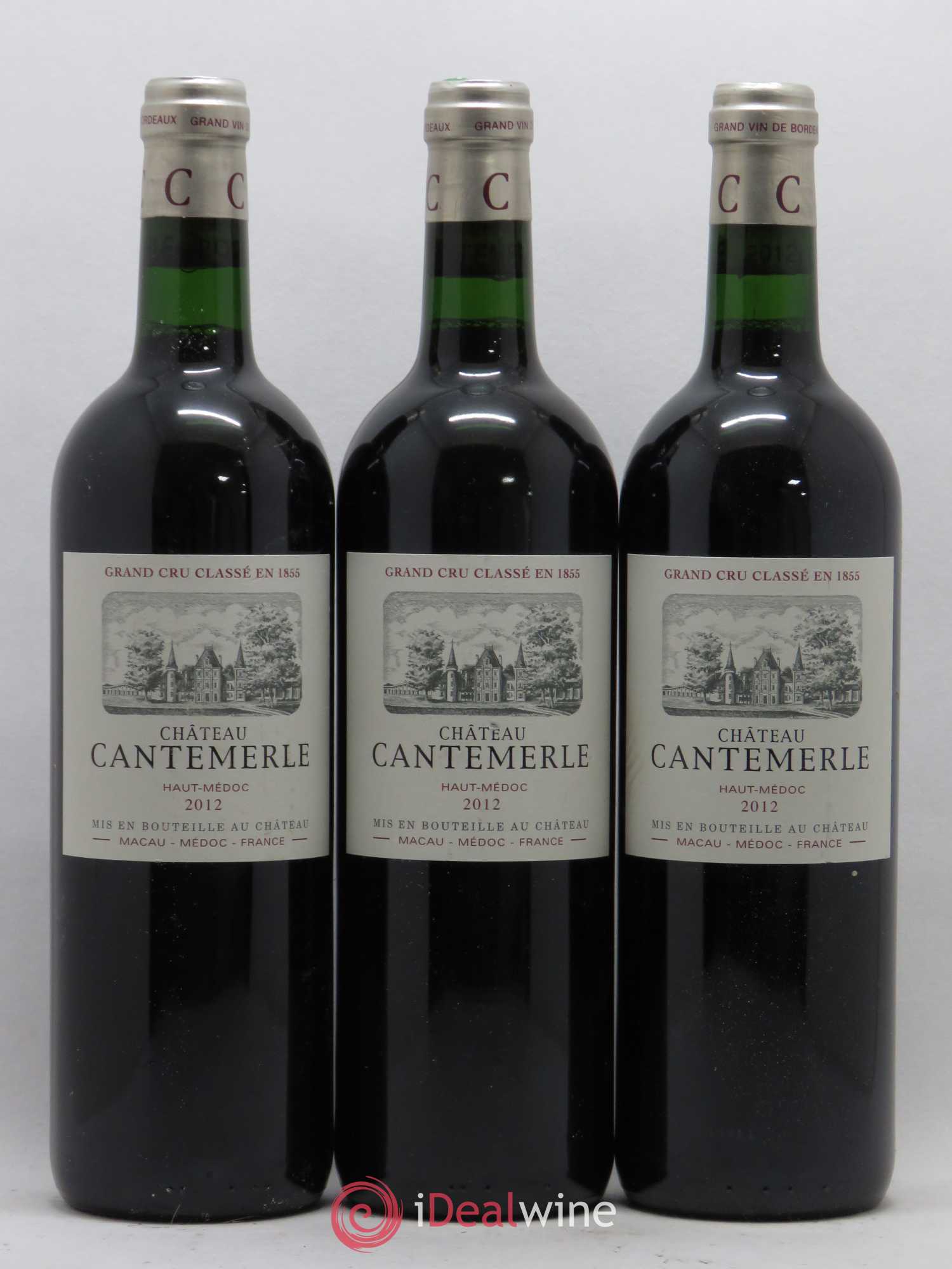 Château Cantemerle 5ème Grand Cru Classé 2012 - Lot de 12 bouteilles - 2