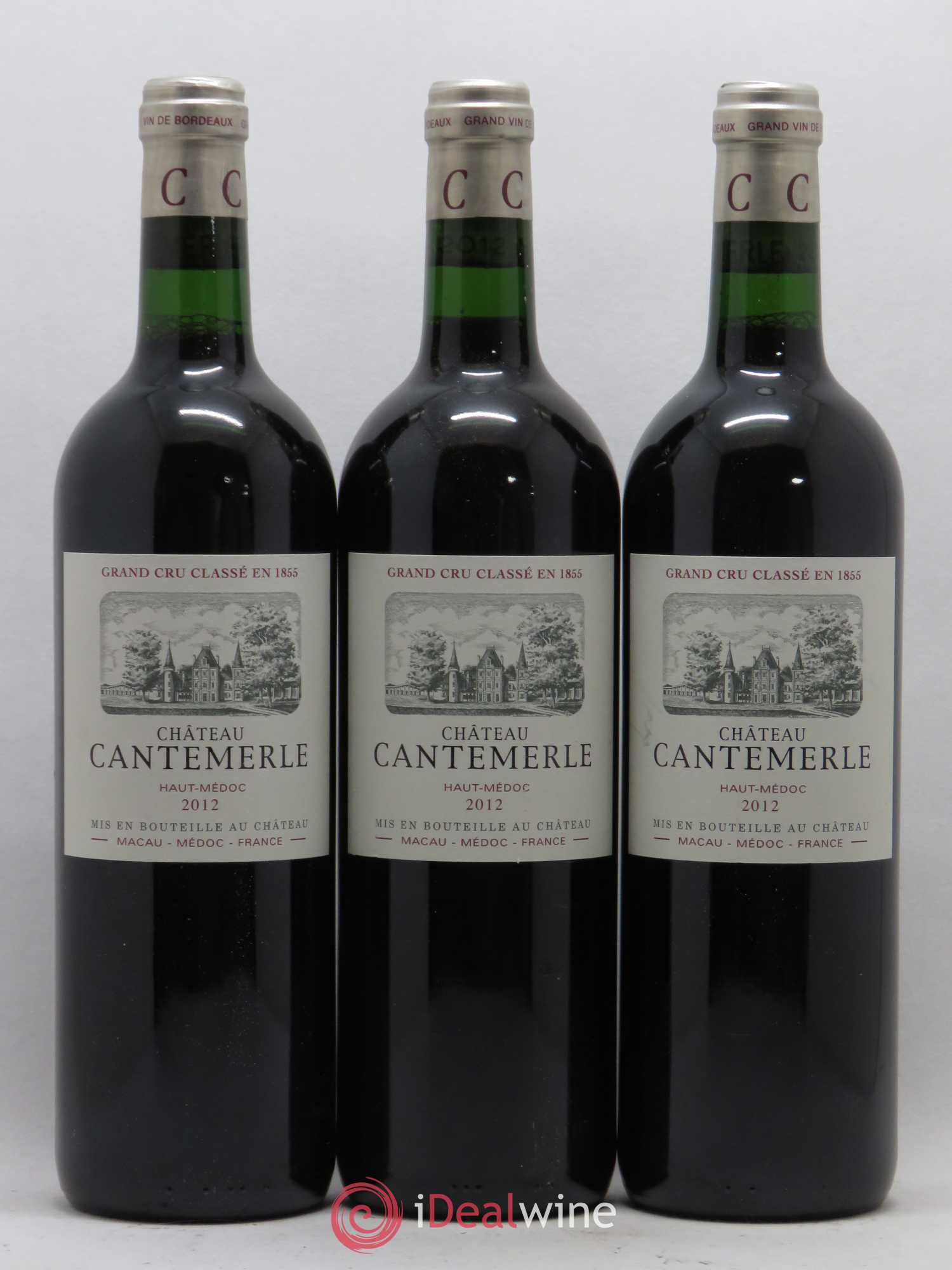 Château Cantemerle 5ème Grand Cru Classé 2012 - Lot de 12 bouteilles - 3