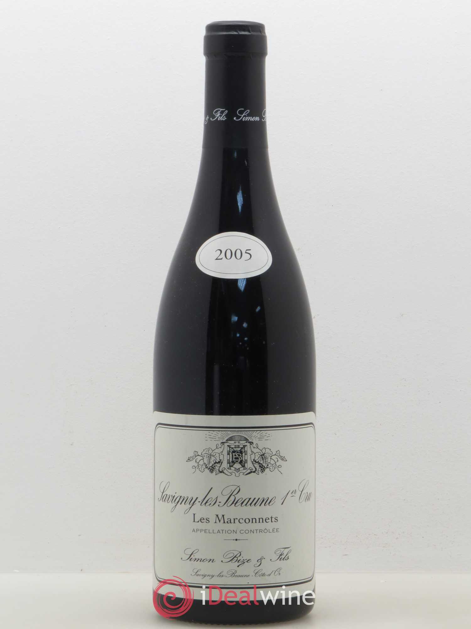 Savigny-lès-Beaune 1er Cru Les Marconnets Simon Bize et Fils 2005 - Posten von 1 Flasche - 0