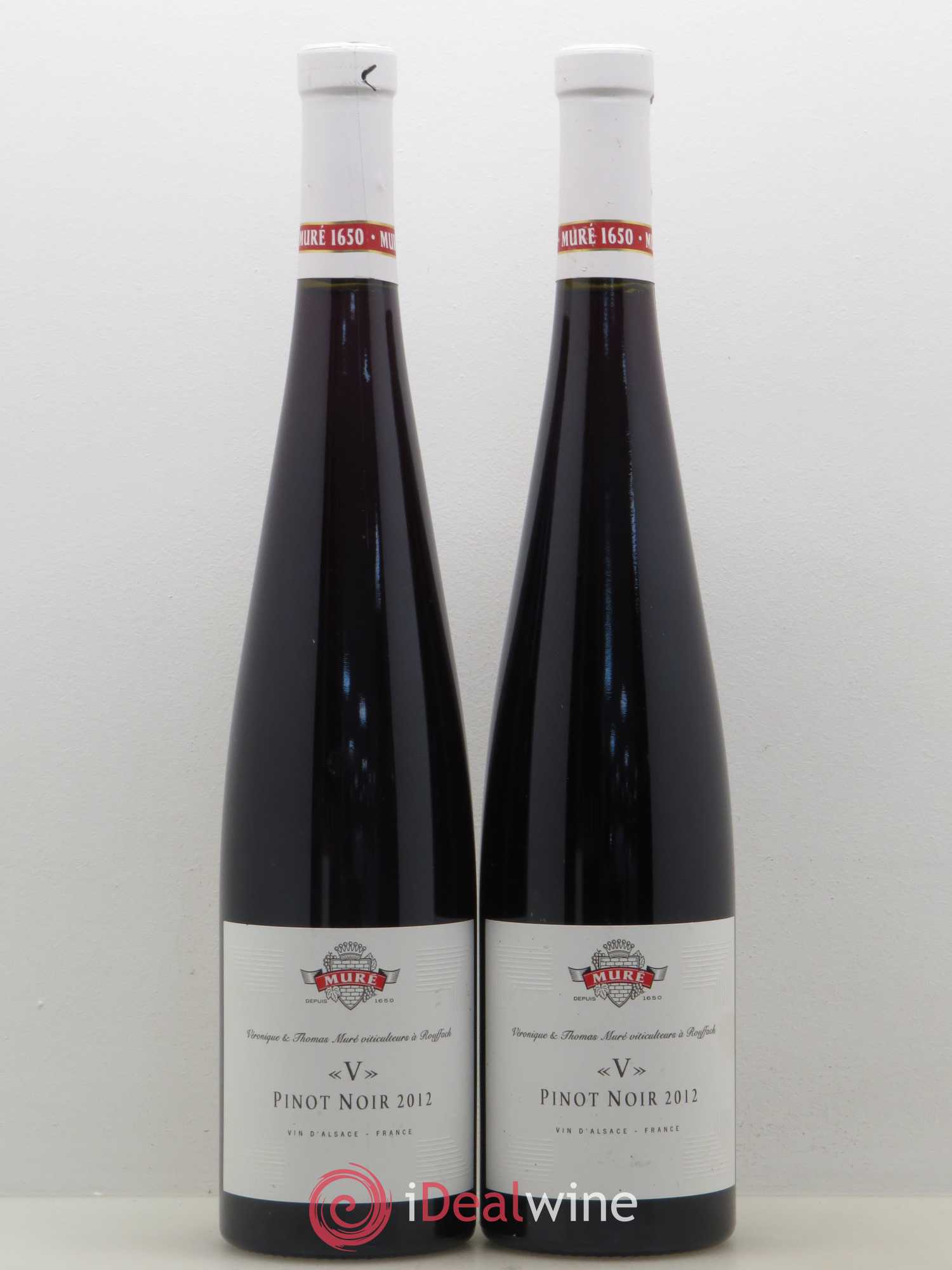 Pinot Noir V Domaine Muré 2012 - Posten von 2 Flaschen - 0