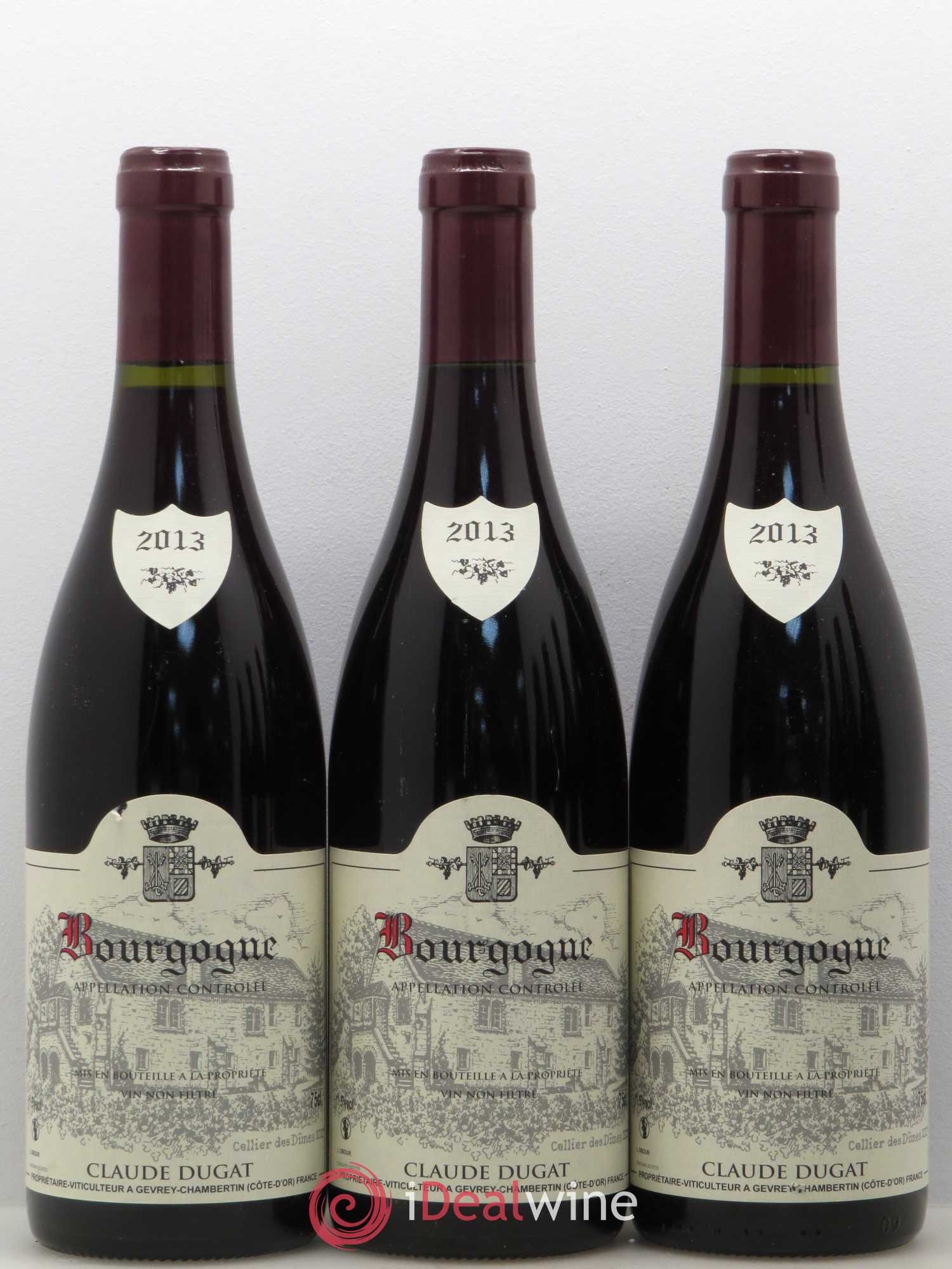 Bourgogne Claude Dugat 2013 - Lot de 6 bouteilles - 1