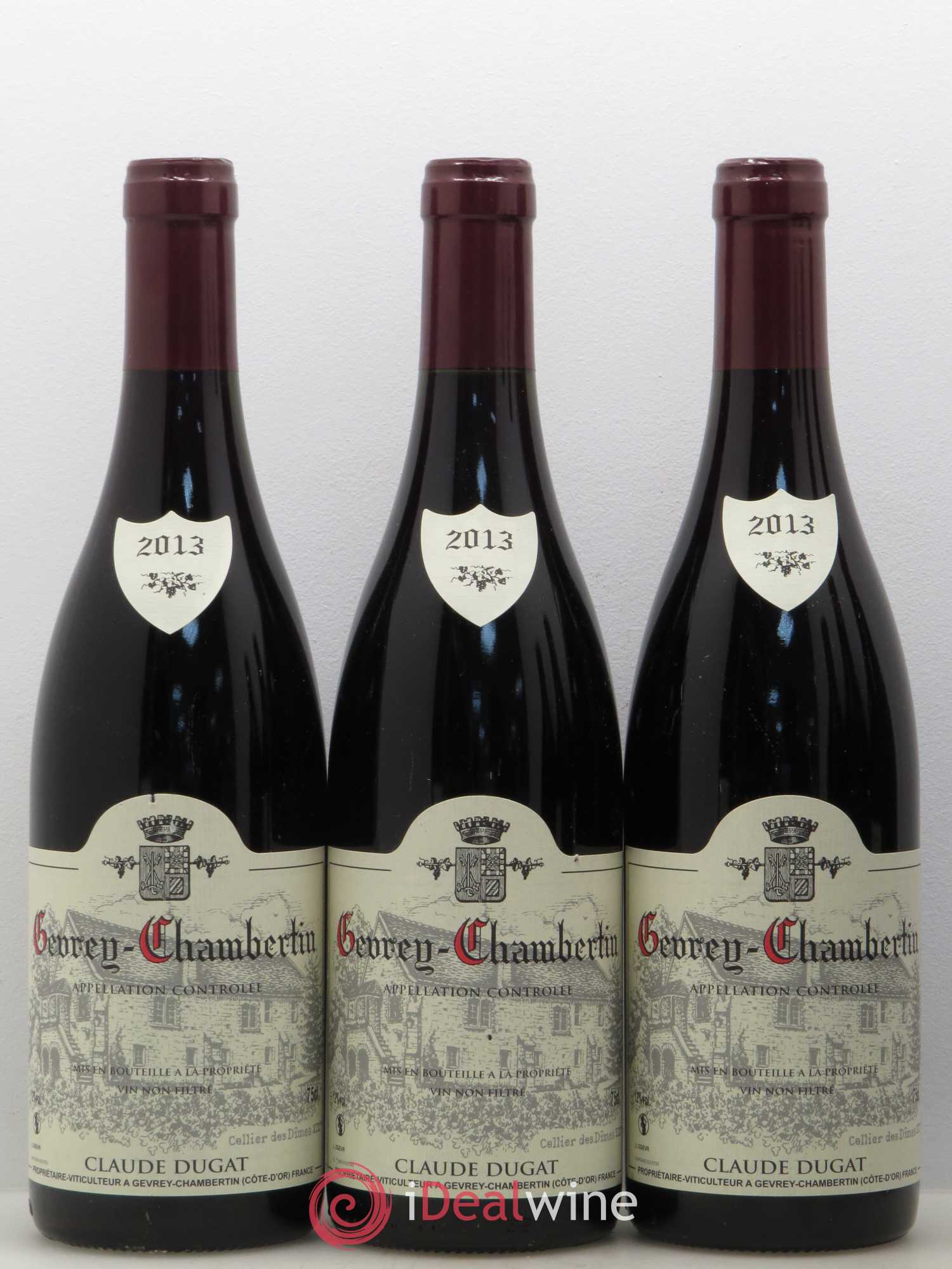 Gevrey-Chambertin Claude Dugat 2013 - Lot de 6 bouteilles - 1