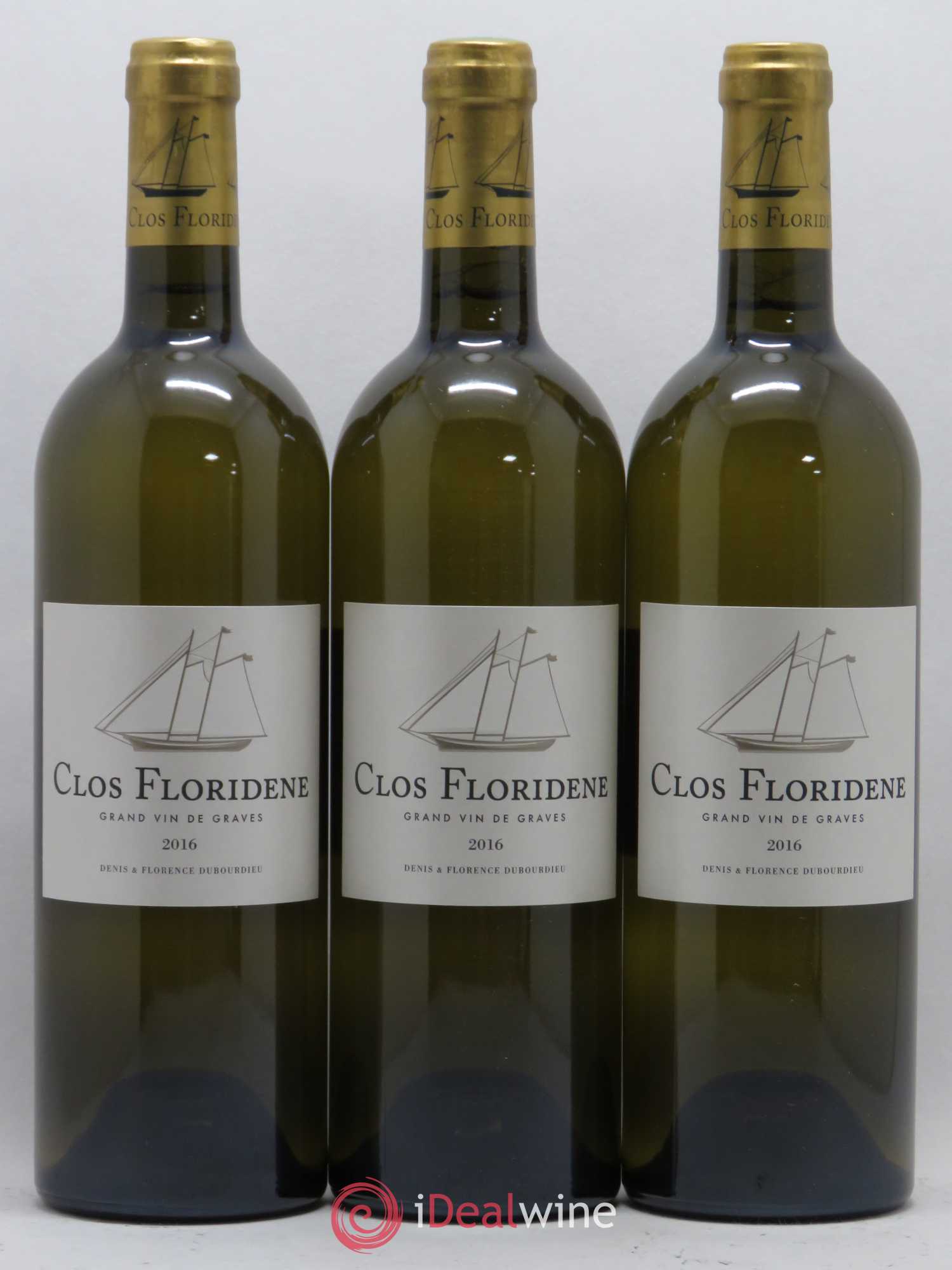 Clos Floridène 2016 - Lot de 3 bouteilles - 0