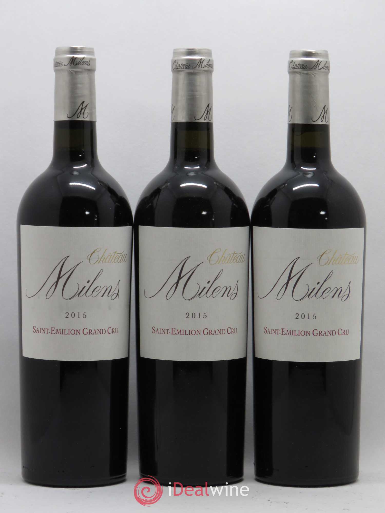 Château Milens (sans prix de réserve) 2015 - Lot de 12 bouteilles - 1