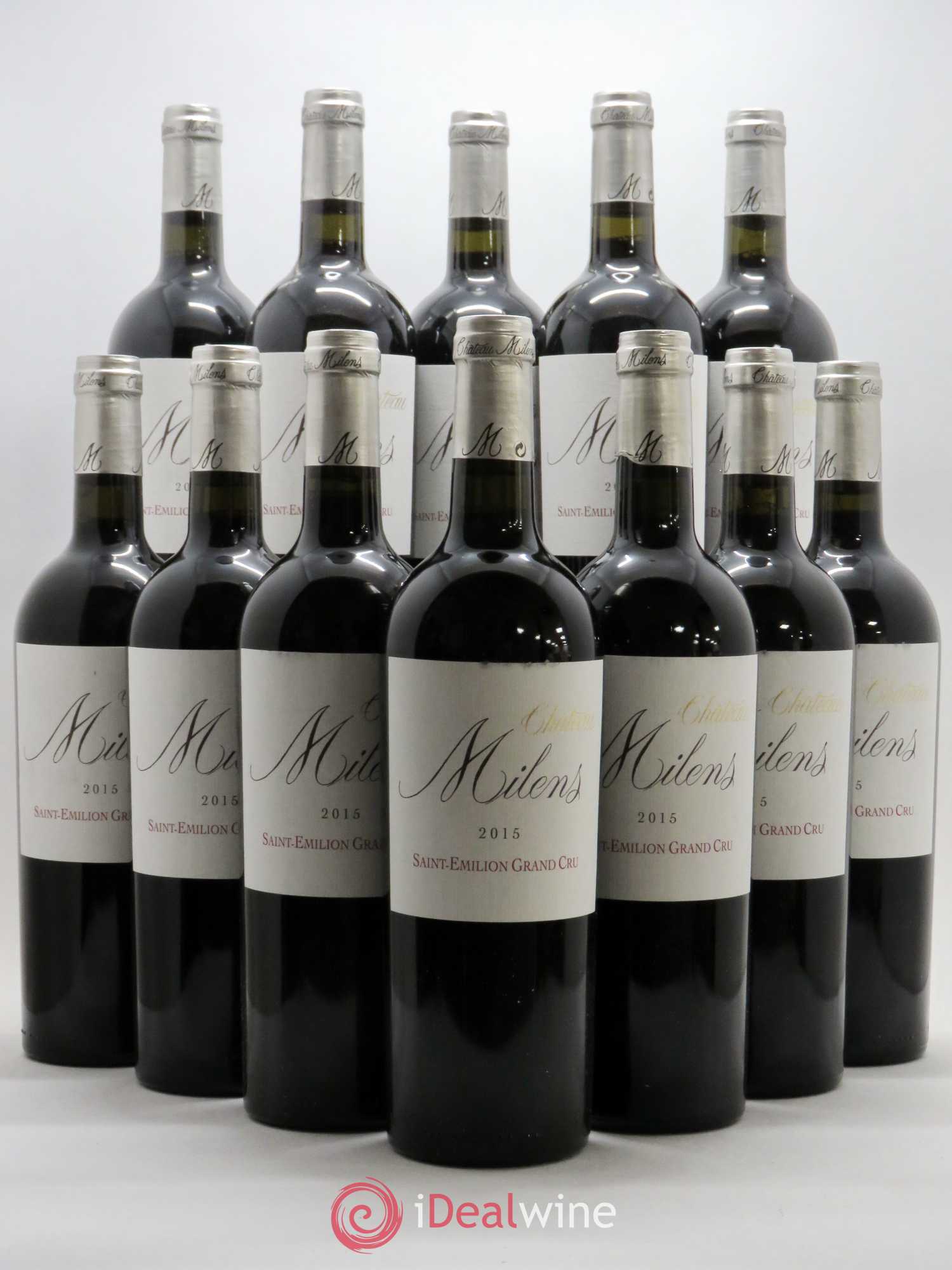 Château Milens (sans prix de réserve) 2015 - Lot de 12 bouteilles - 0
