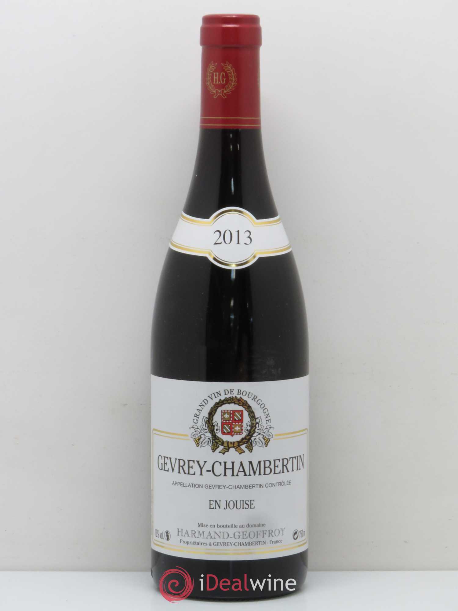 Gevrey-Chambertin En Jouise Harmand Geoffroy 2013 - Lot de 1 bouteille - 0
