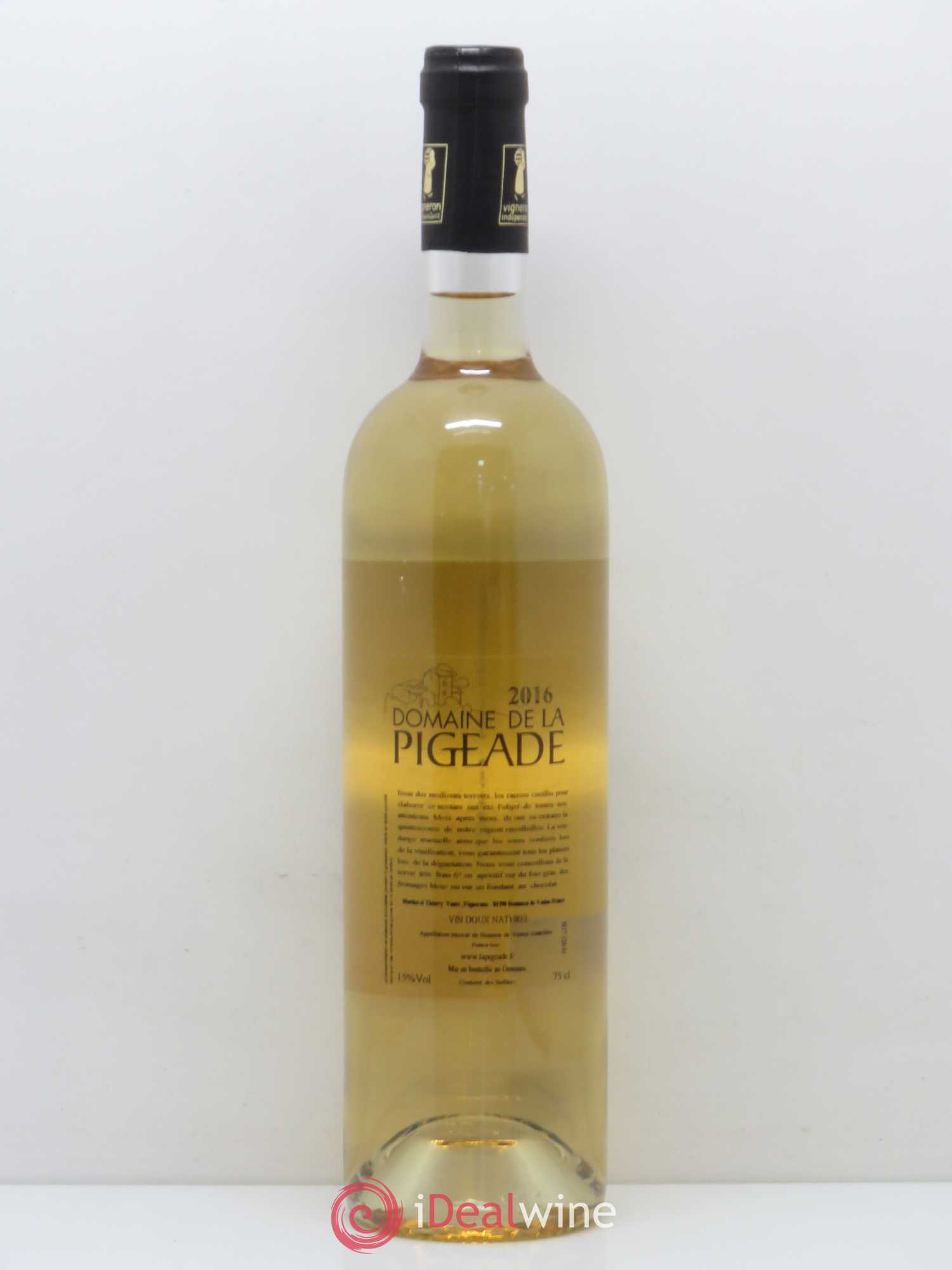 Rhône Muscat Beaumes de Venise Domaine de la Pigeade (sans prix de réserve) 2016 - Posten von 1 Flasche - 1