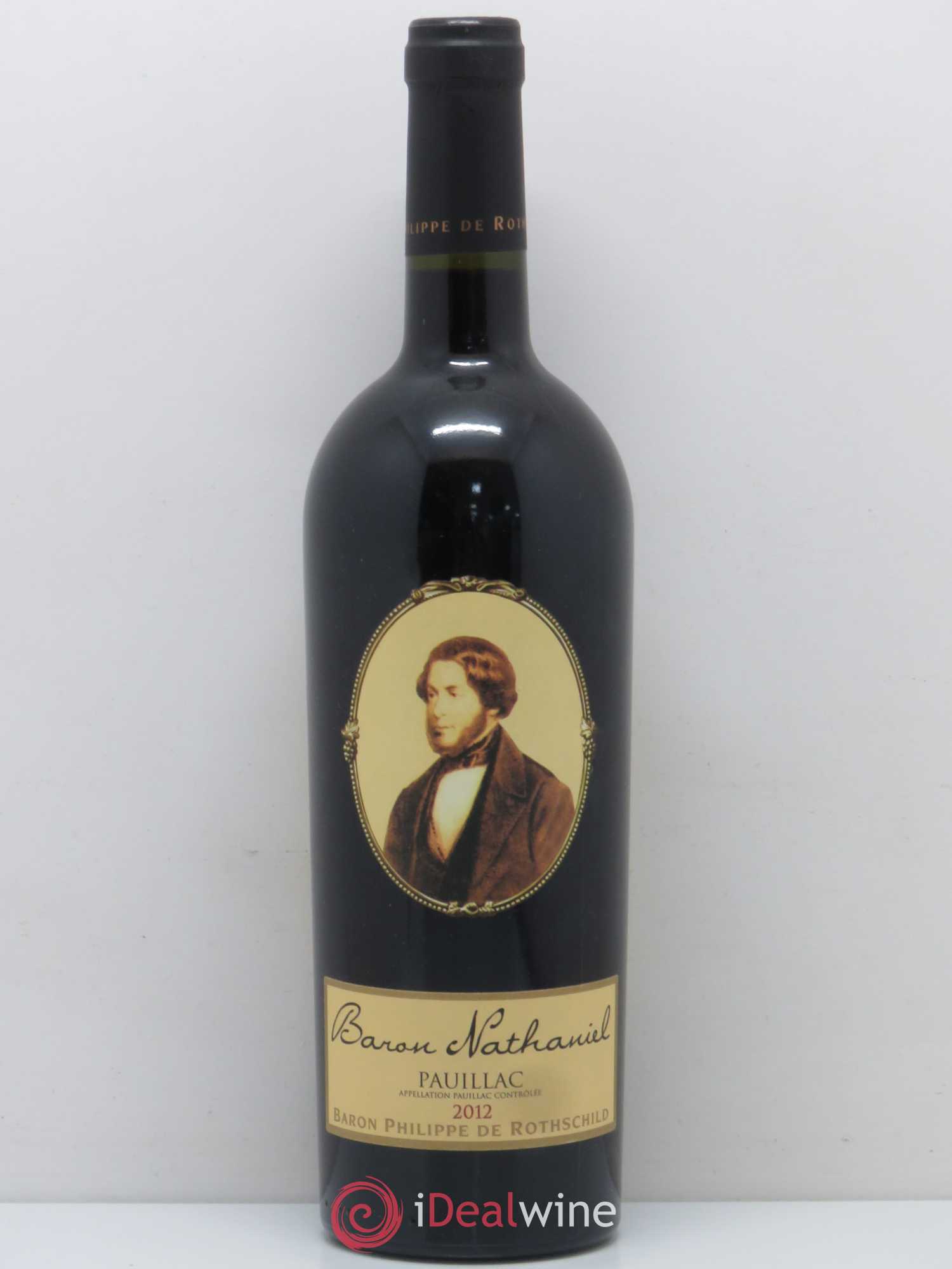 Pauillac Baron Nathaniel 2012 - Lot de 1 bouteille - 0
