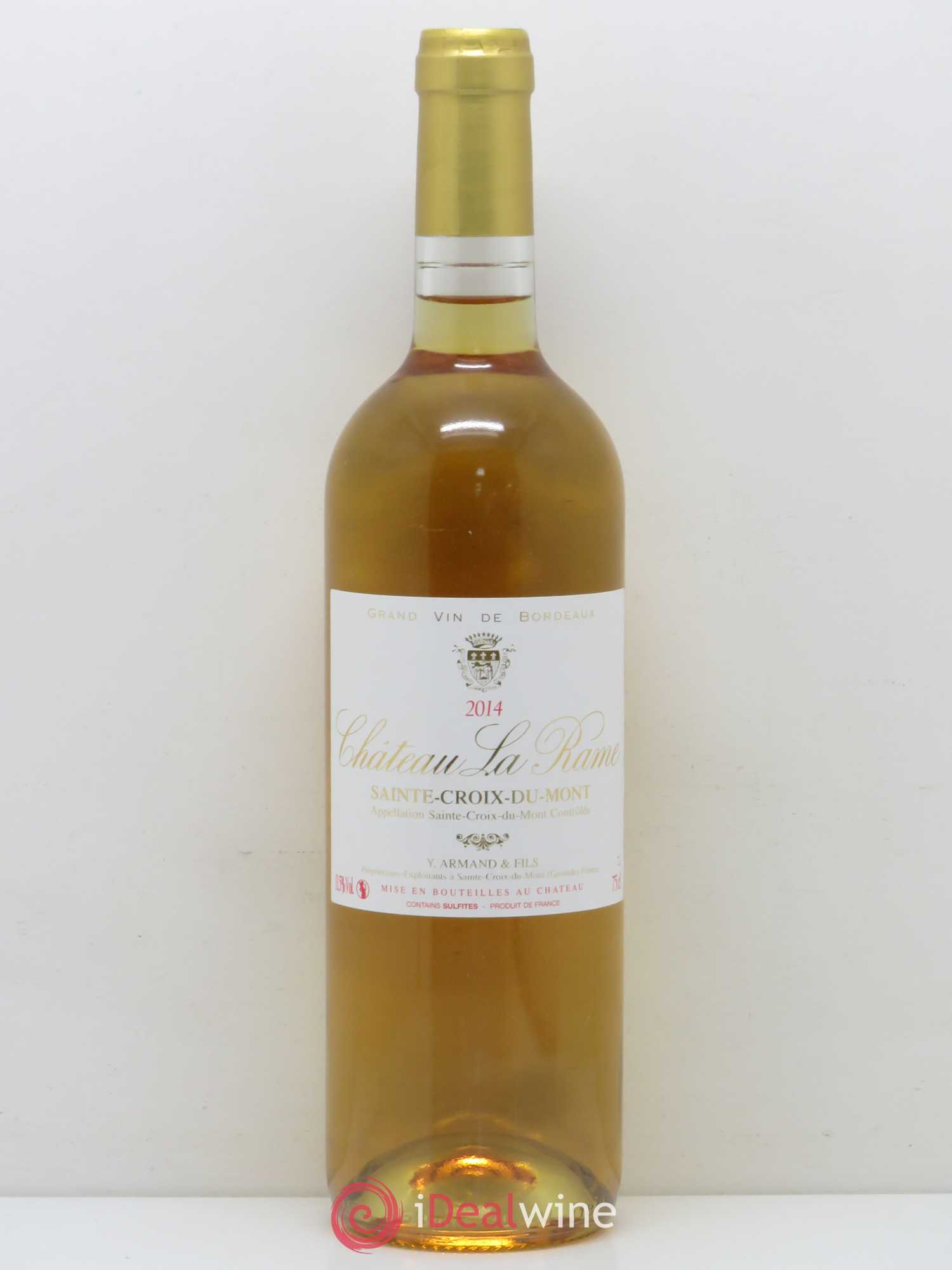 Sainte-Croix-du-Mont Château de la Rame (sans prix de réserve) 2014 - Lotto di 1 bottiglia - 0