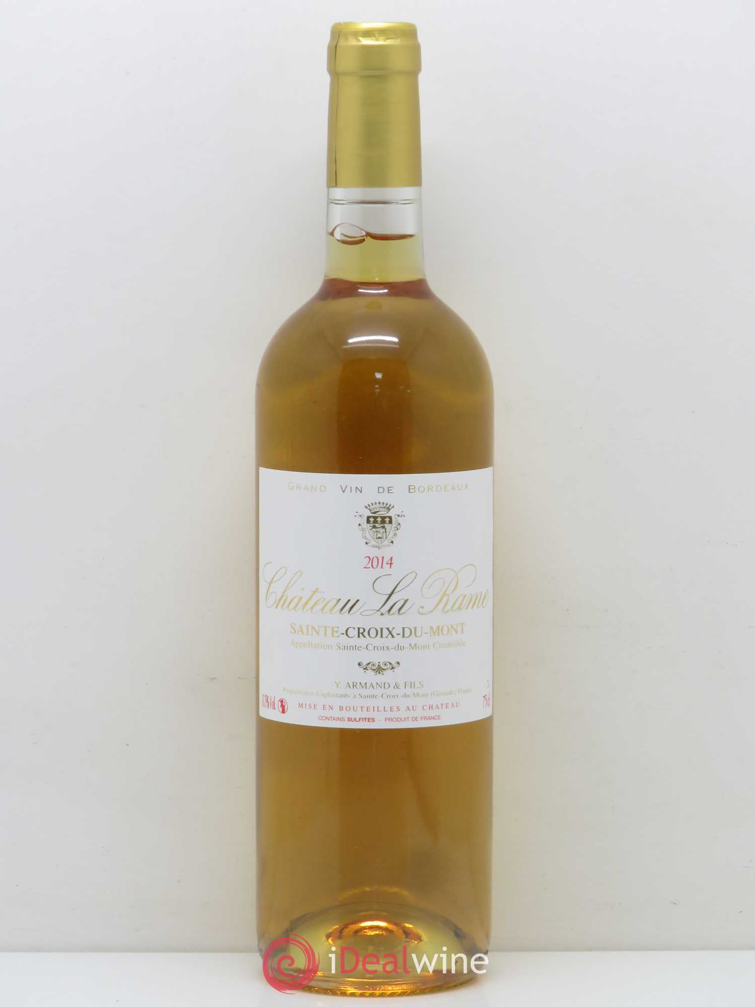 Sainte-Croix-du-Mont Château de la Rame 2014 - Lot de 1 bouteille - 0