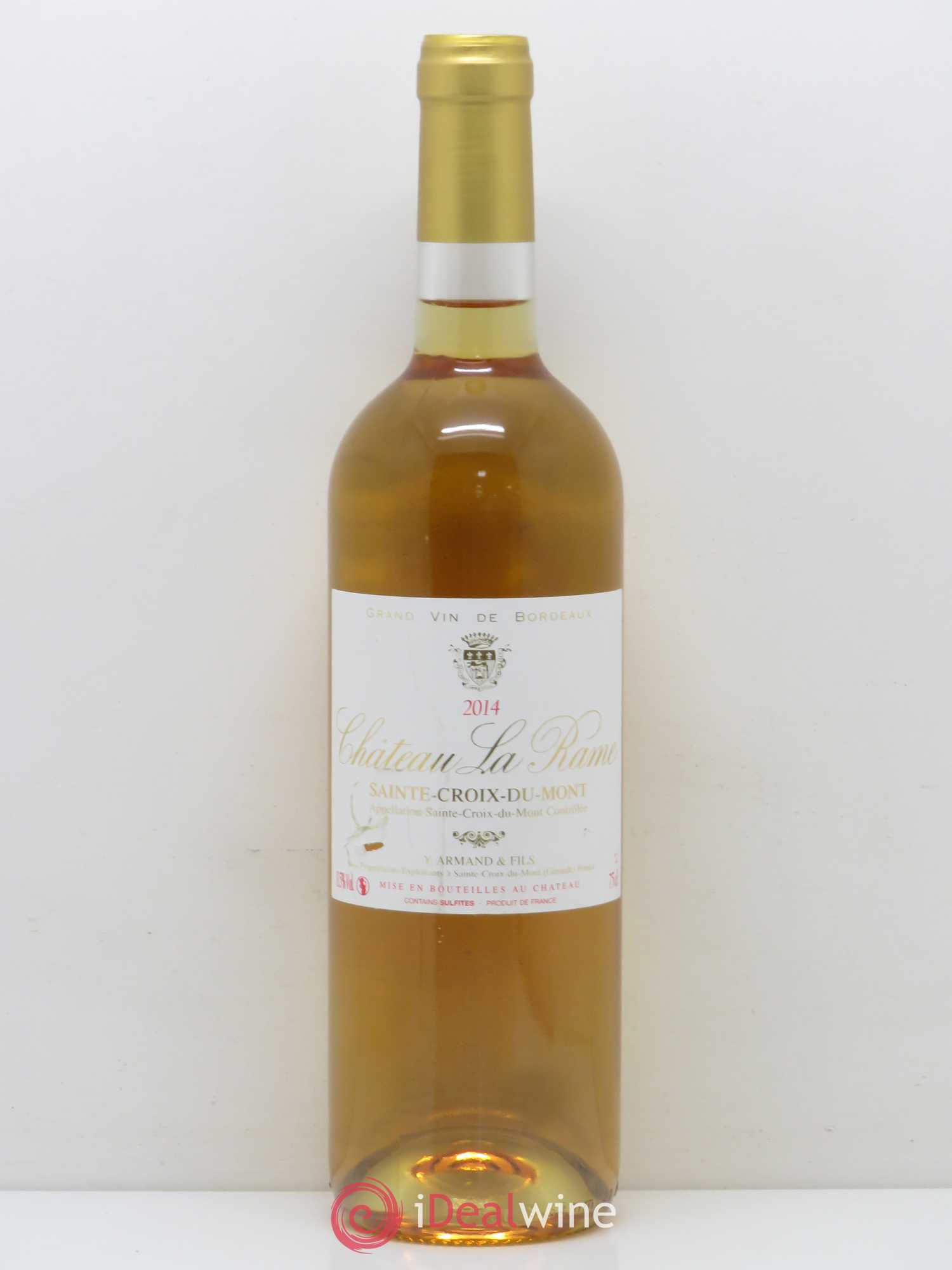 Sainte-Croix-du-Mont Château de la Rame 2014 - Lot de 1 bouteille - 0