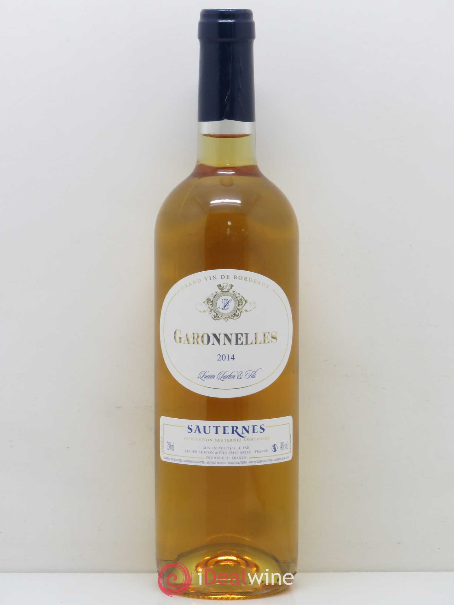 Sauternes Les Garonelles (sans prix de réserve) 2014 - Lotto di 1 bottiglia - 0