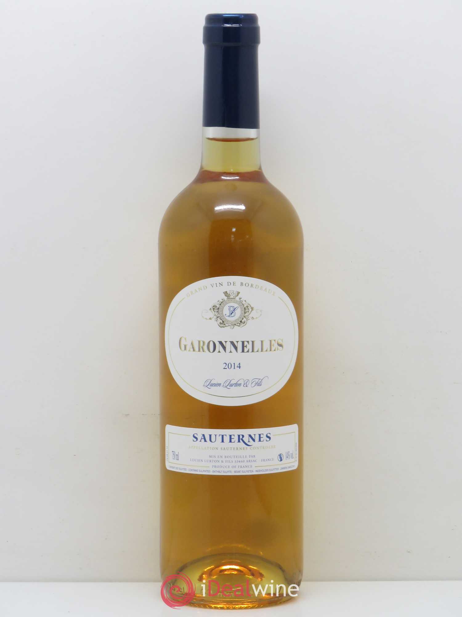 Sauternes Les Garonelles (sans prix de réserve) 2014 - Lotto di 1 bottiglia - 0