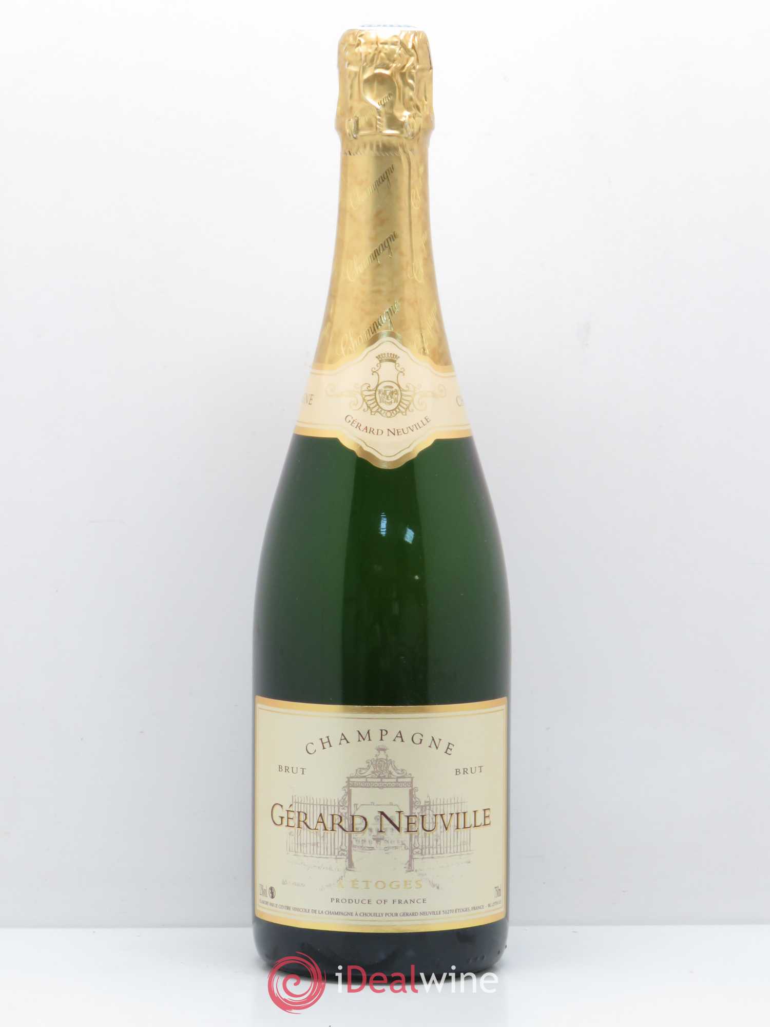 Champagne Gérard Neuville Brut (sans prix de réserve) - Posten von 1 Flasche - 0