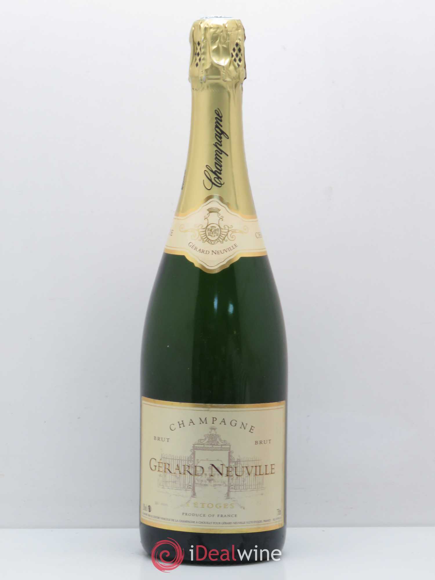 Champagne Gérard Neuville Brut (sans prix de réserve) - Posten von 1 Flasche - 0