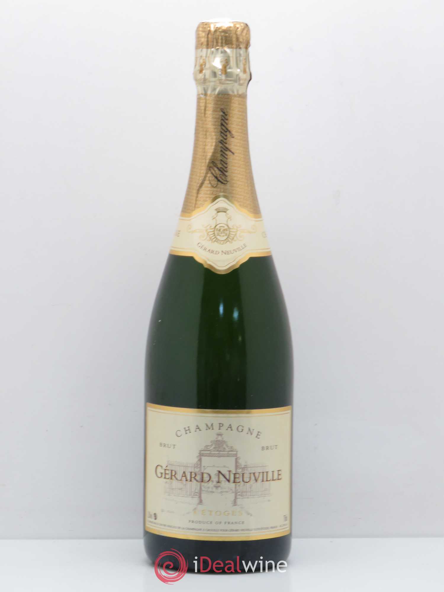 Champagne Gérard Neuville Brut (sans prix de réserve) - Posten von 1 Flasche - 0