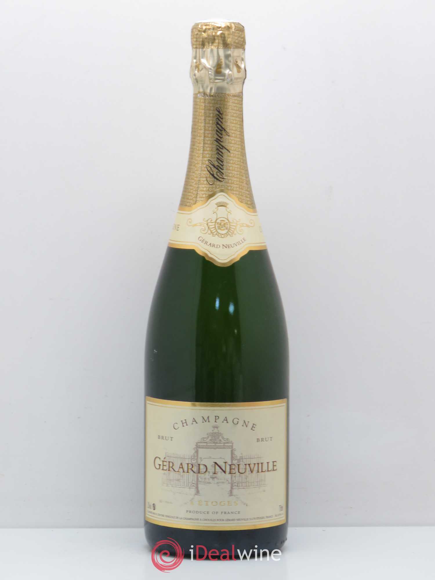 Champagne Gérard Neuville Brut (sans prix de réserve) - Posten von 1 Flasche - 0