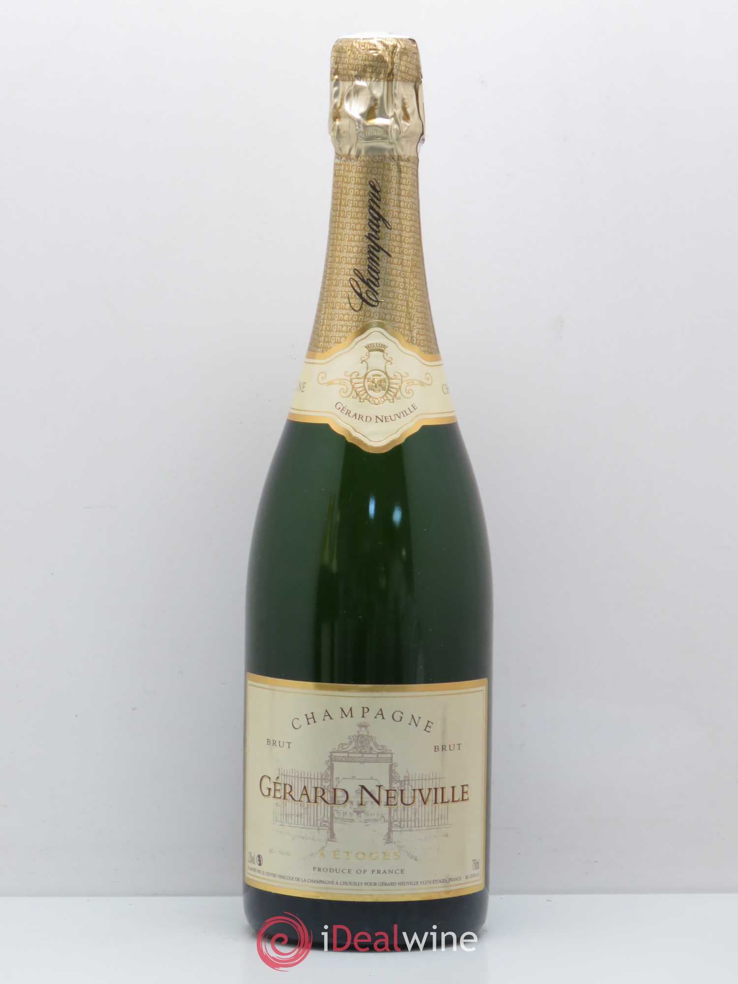 Champagne Gérard Neuville Brut - Posten von 1 Flasche - 0
