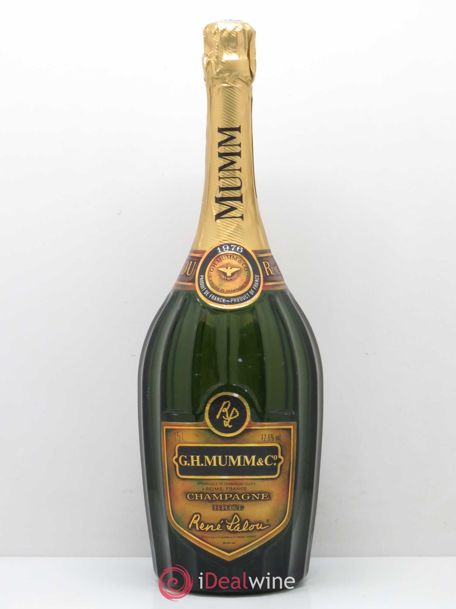 René Lalou Mumm 1976 - Posten von 1 Magnum - 0