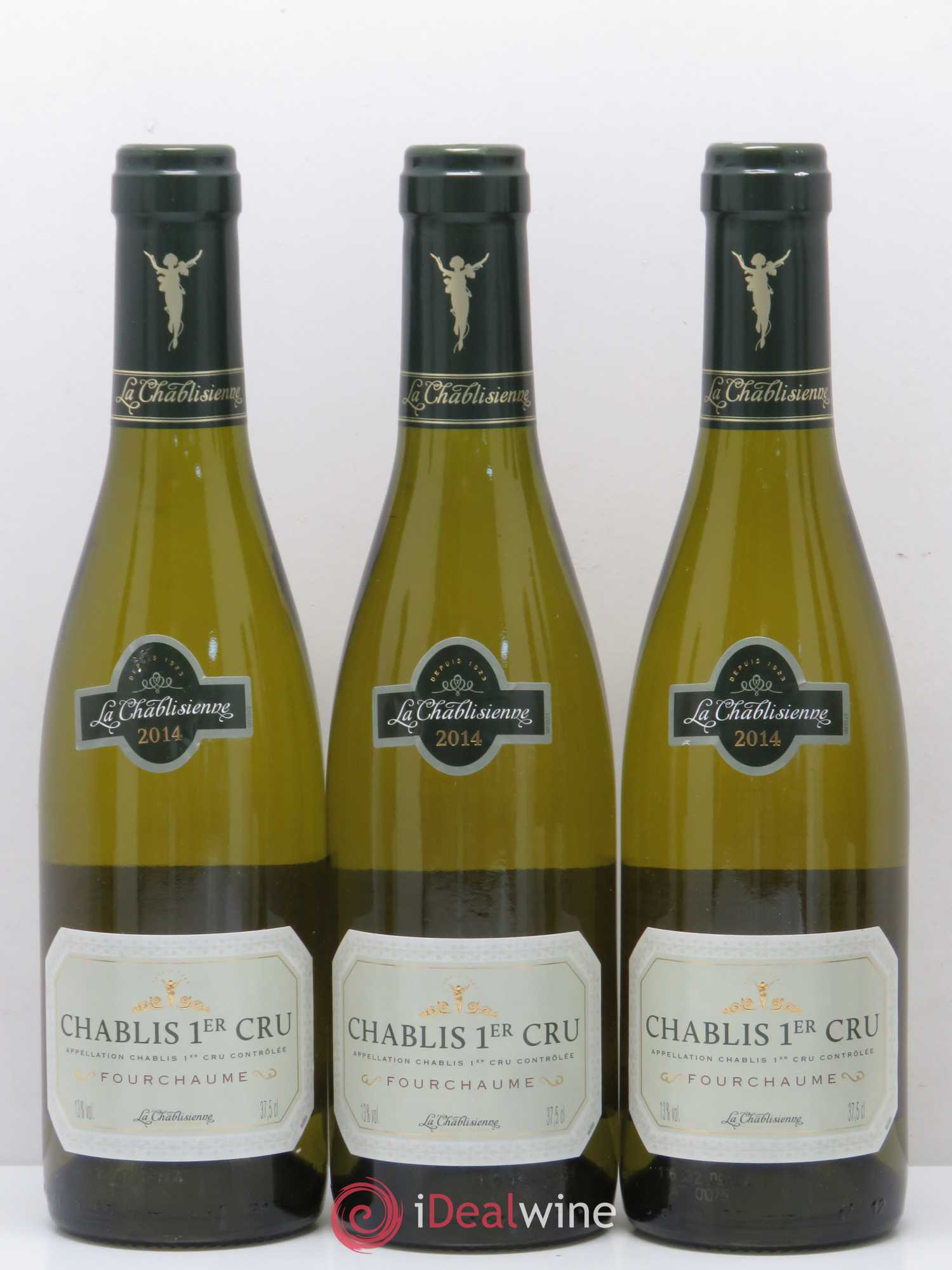 Chablis 1er Cru Fourchaume La Chablisienne 2014 - Posten von 6 Demi-Flaschen - 1
