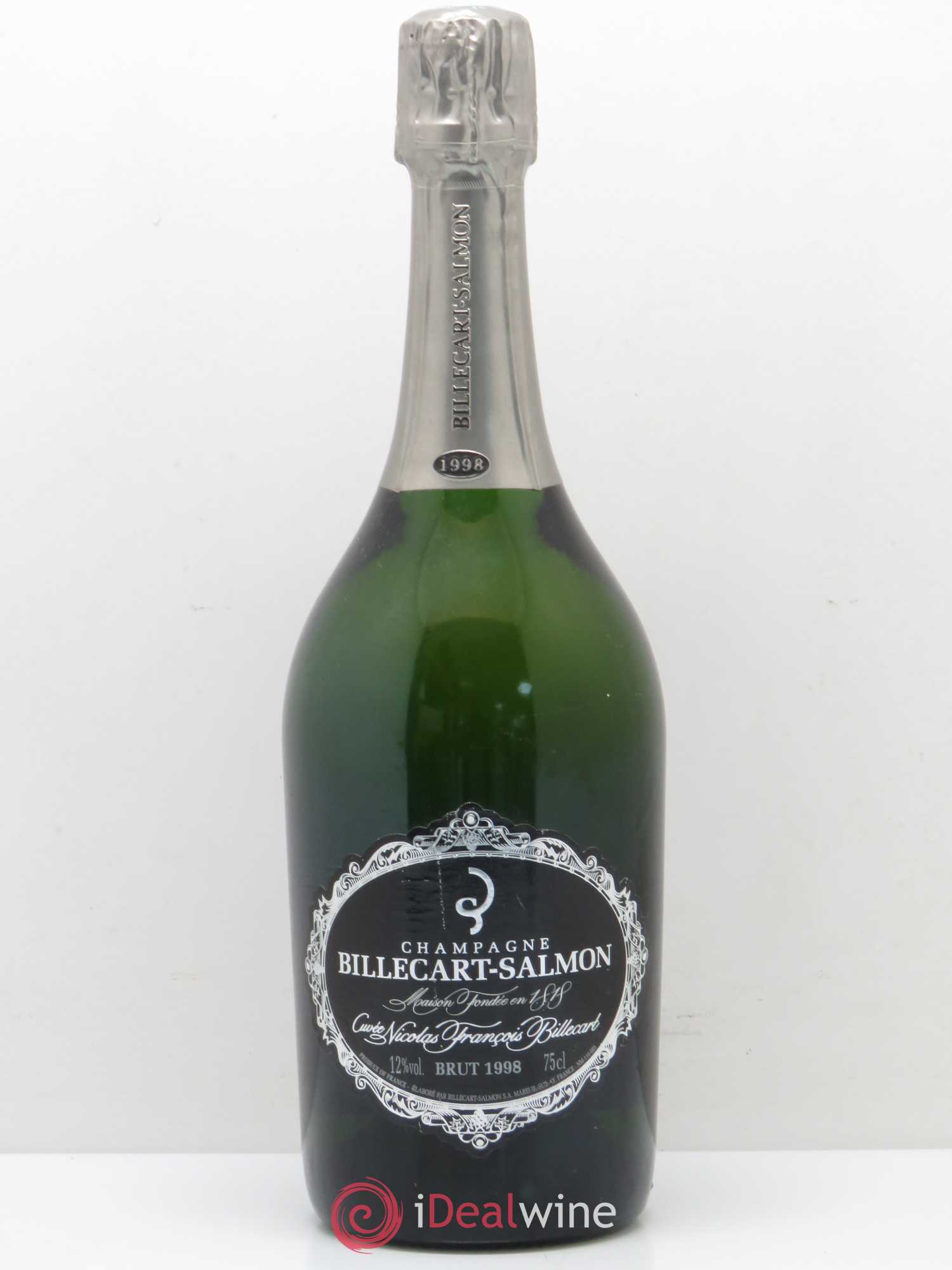 Brut Nicolas François Billecart Billecart-Salmon 1998 - Lot de 1 bouteille - 0