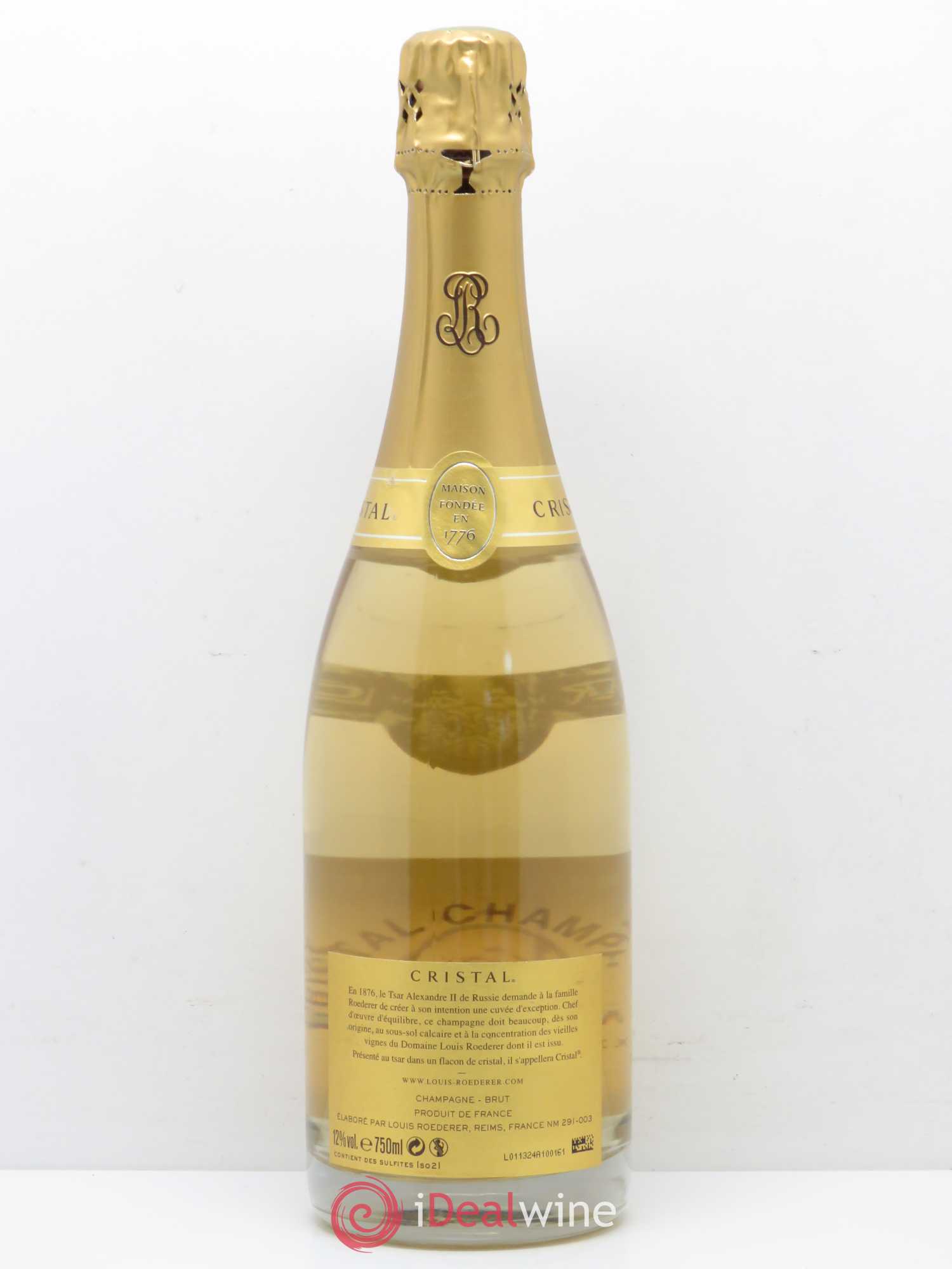 Cristal Louis Roederer 2009 - Lot de 1 bouteille - 1