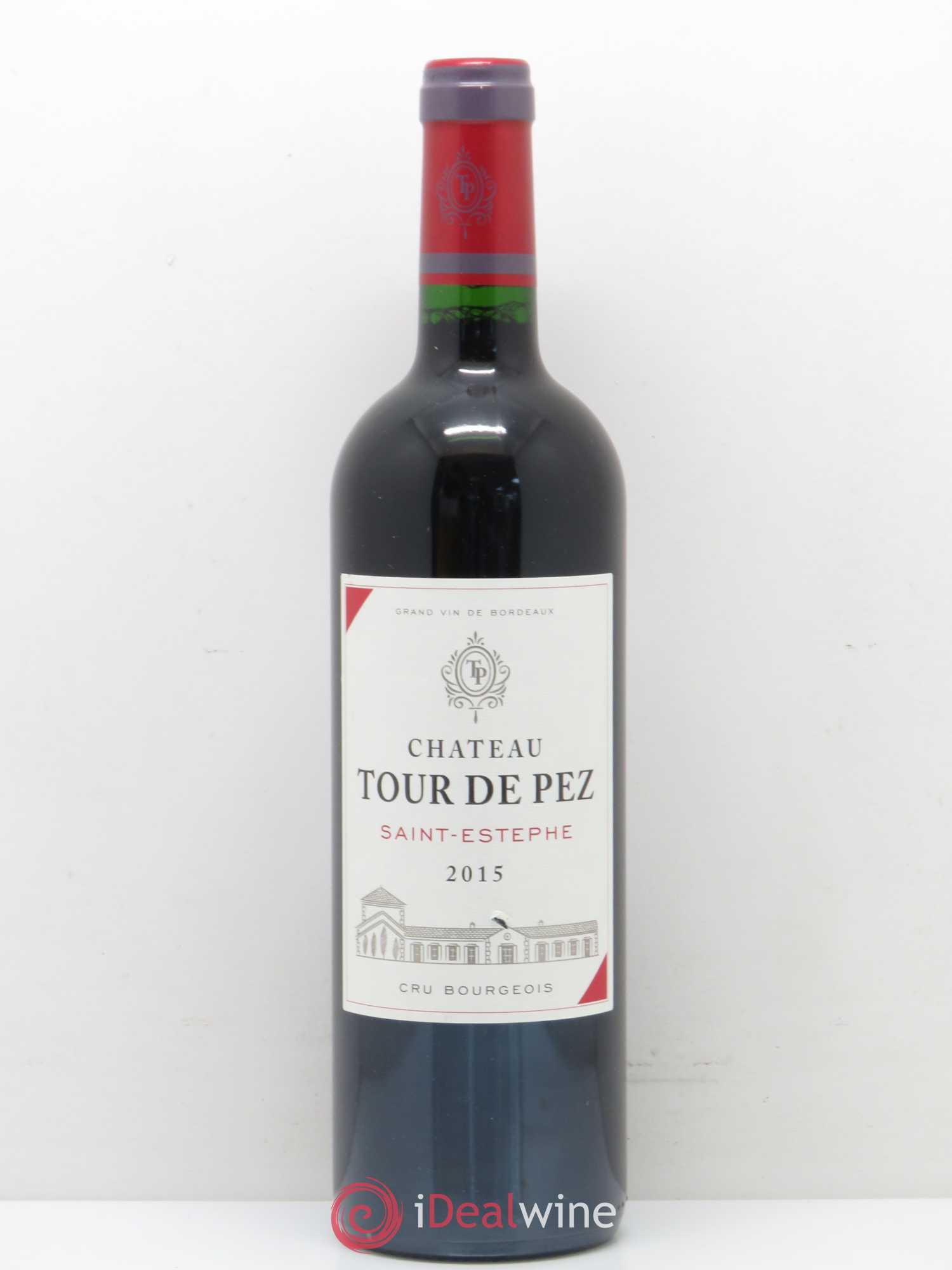 Château Tour de Pez Cru Bourgeois 2015 - Lot de 1 bouteille - 0