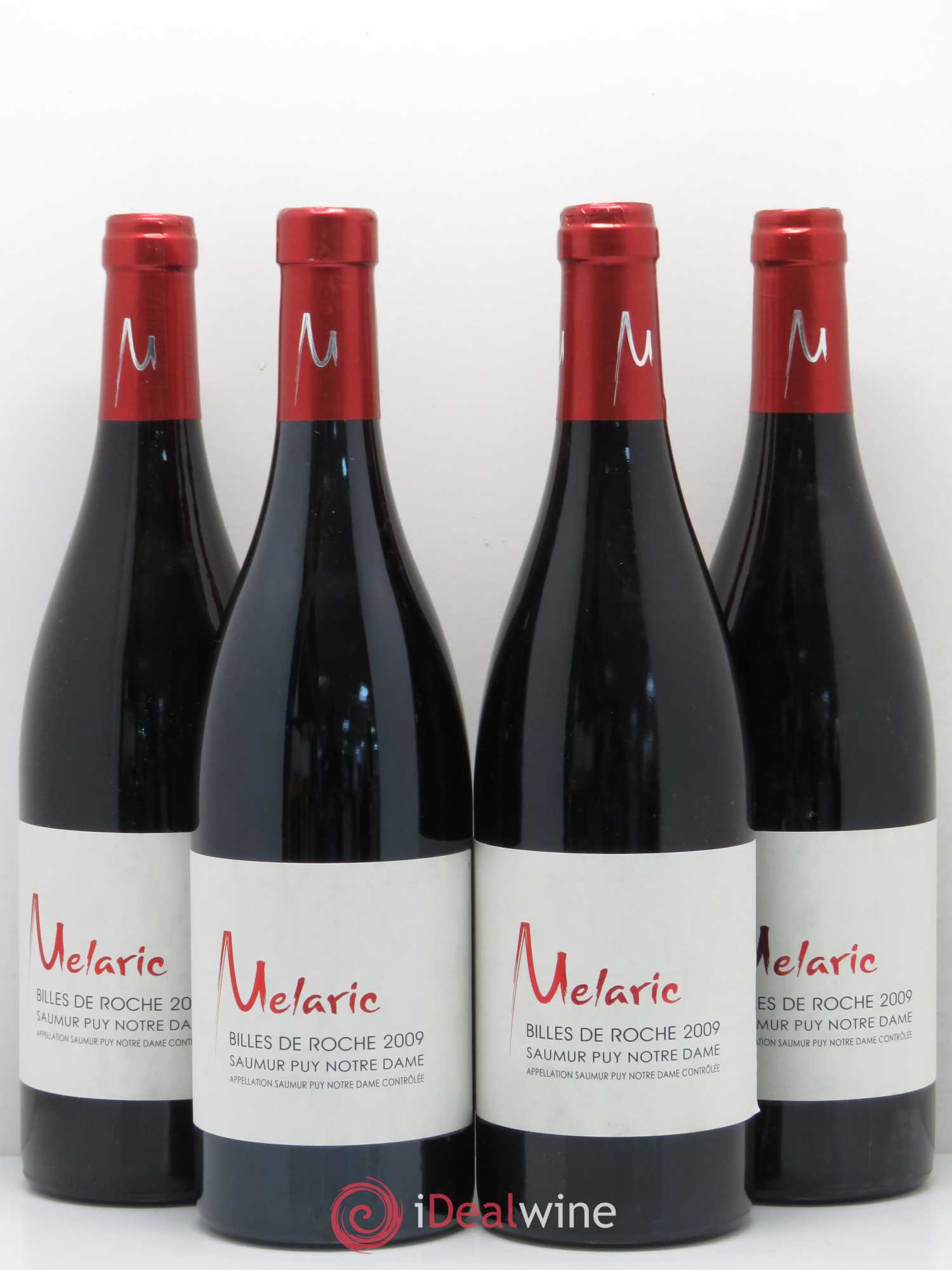 Saumur Melaric Billes de Roche Saumur Puy Notre Dame 2009 - Posten von 4 Flaschen - 0