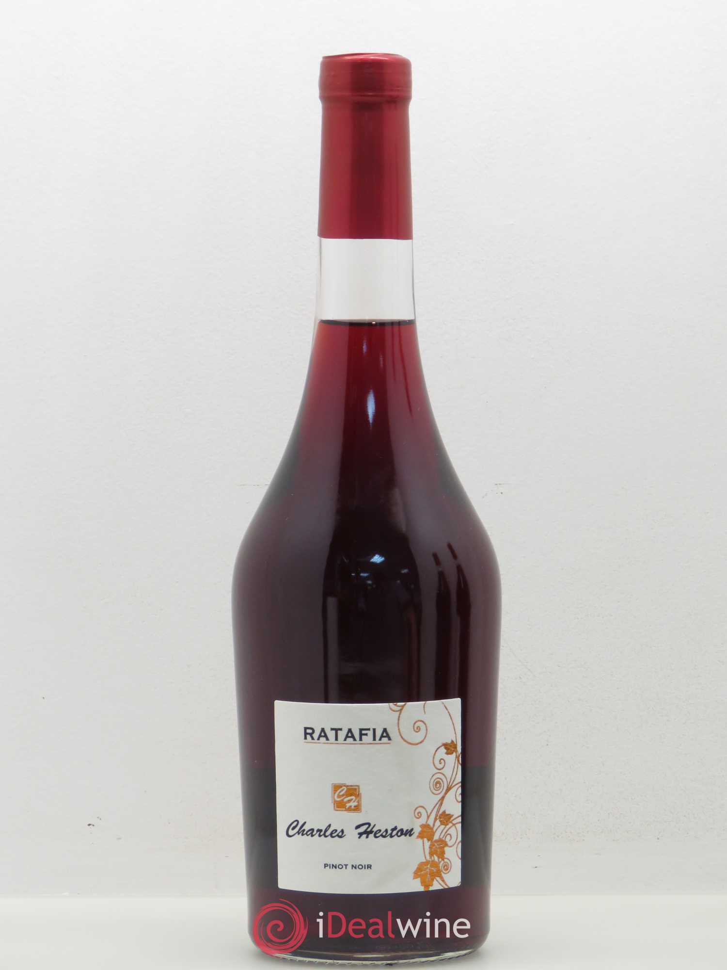 Ratafia Champagne 100% Pinot noir Charles Heston (sans prix de réserve) - Posten von 1 Flasche - 0