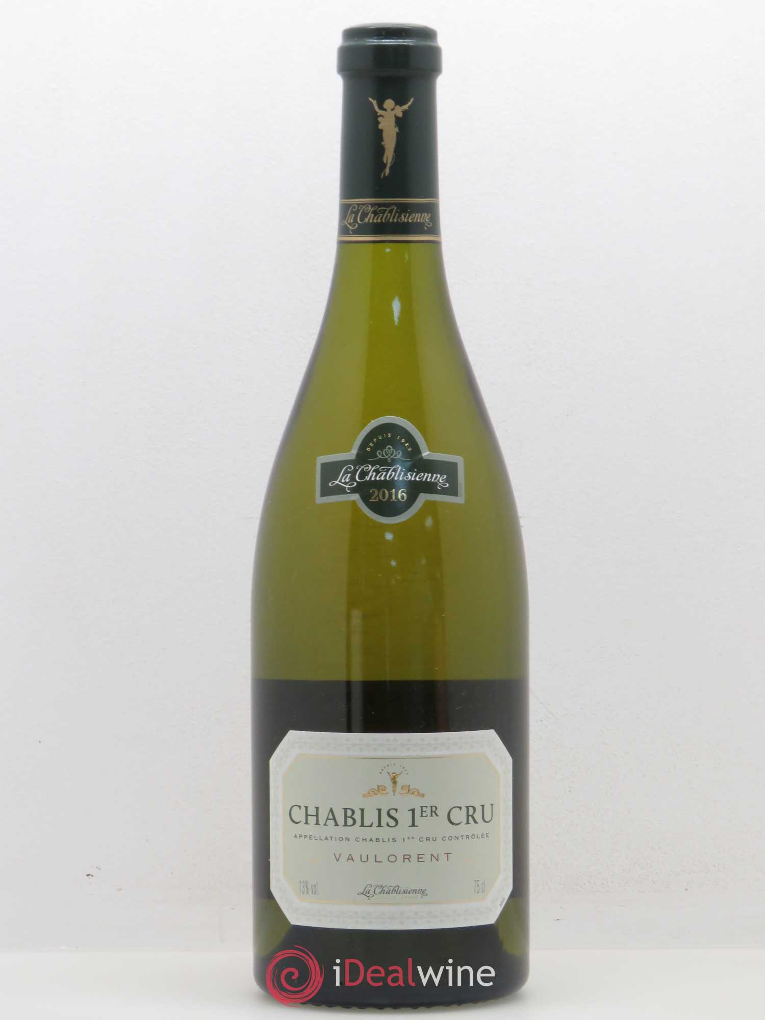 Chablis 1er Cru Vaulorent La Chablisienne 2016 - Lot de 1 bouteille - 0