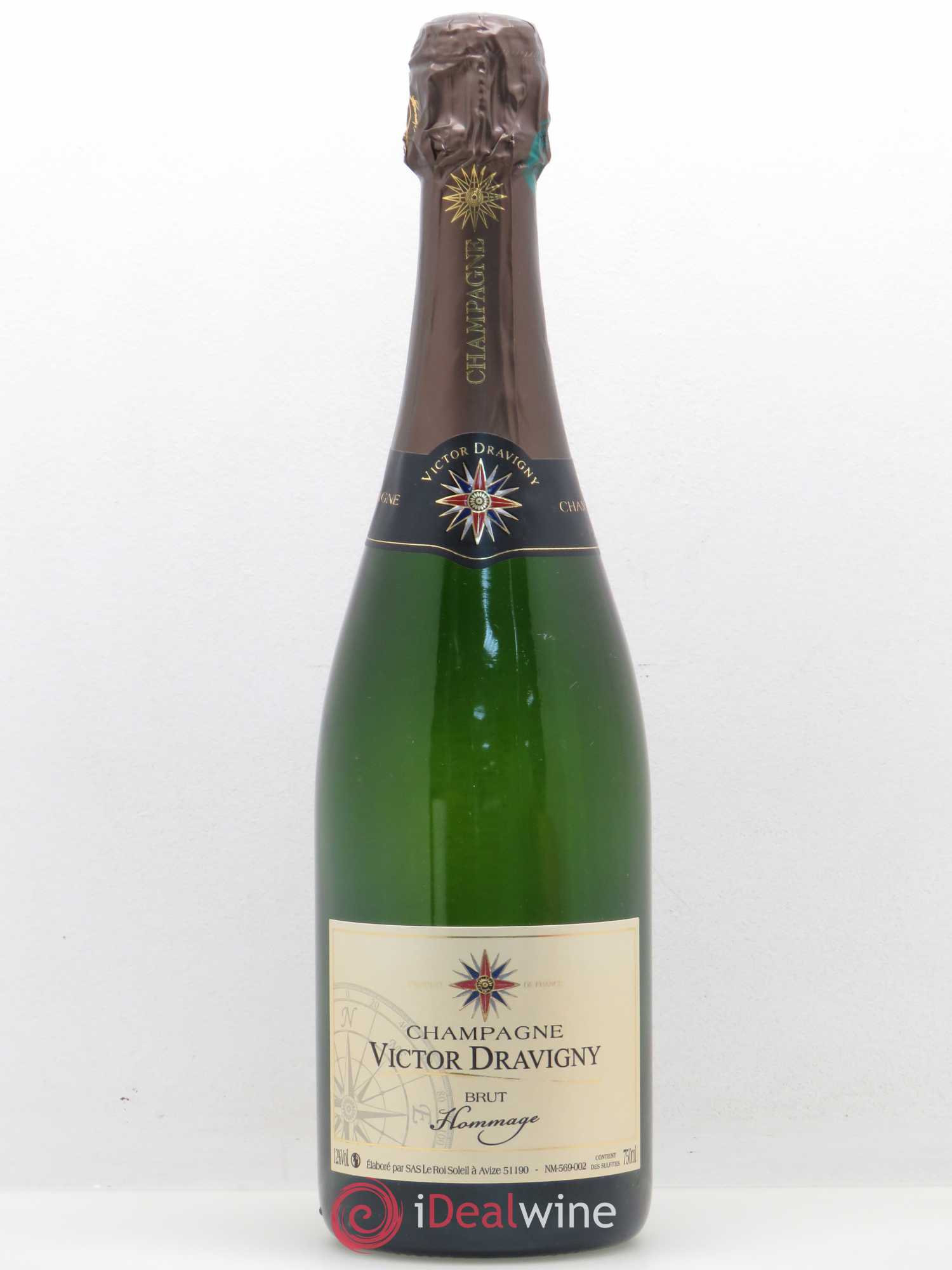 Champagne Victor Dravigny Brut Hommage à V. Dravigny - Posten von 1 Flasche - 0