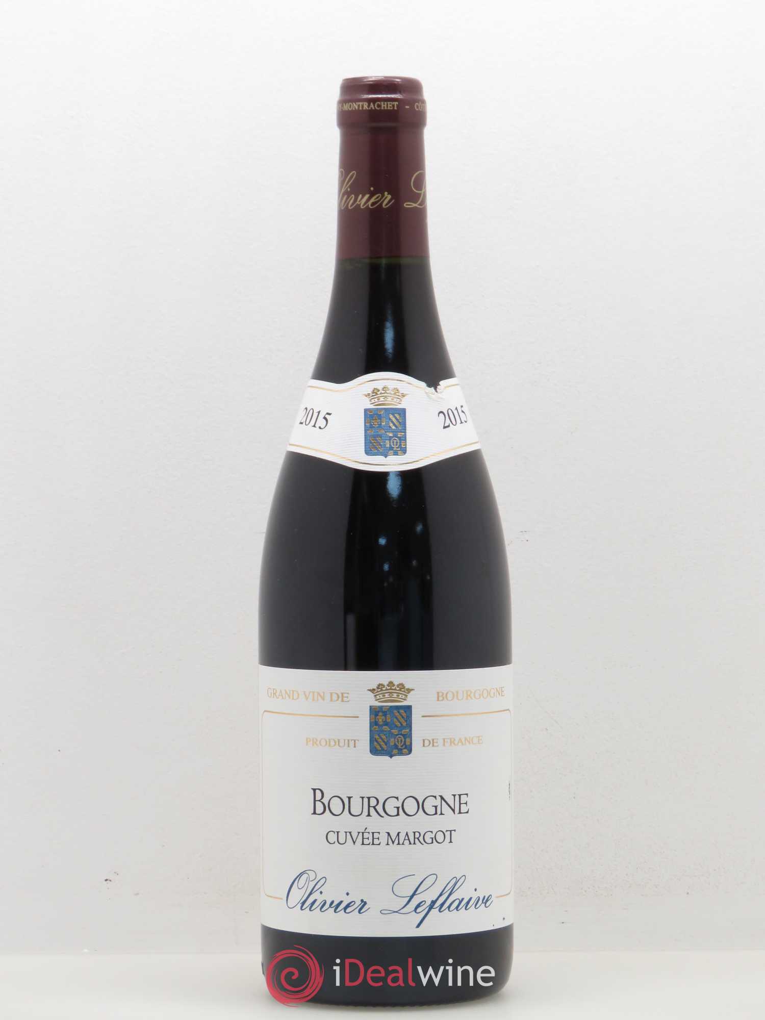 Bourgogne Pinot Noir cuvée Margot Olivier Leflaive 2015 - Posten von 1 Flasche - 0