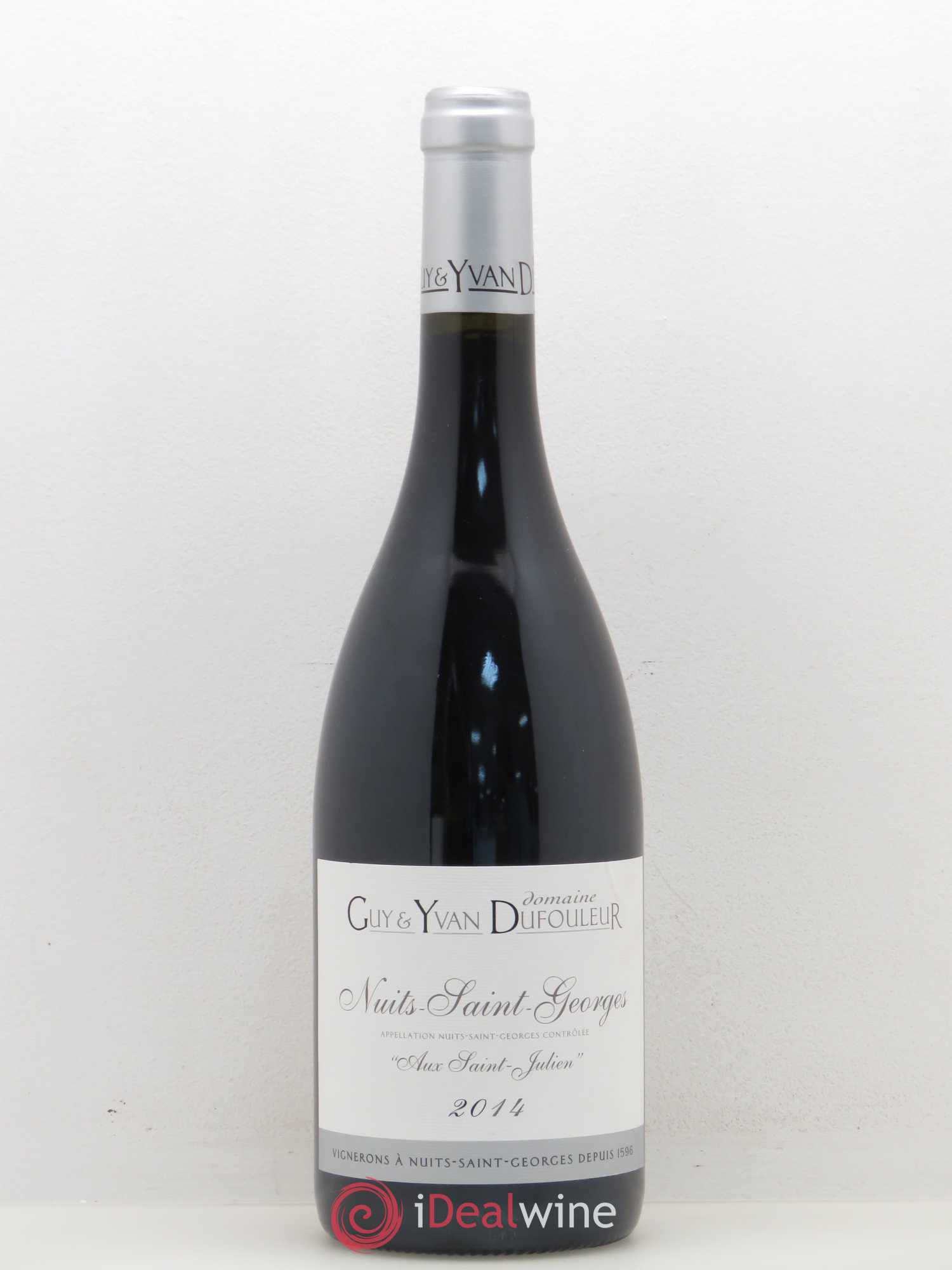 Nuits-Saint-Georges Aux Saint-Julien Dufouleur (sans prix de réserve) 2014 - Posten von 1 Flasche - 0