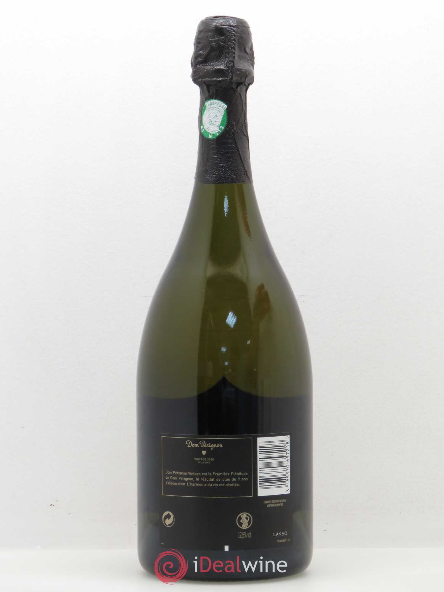 Brut Dom Pérignon 2008 - Lot de 1 bouteille - 1