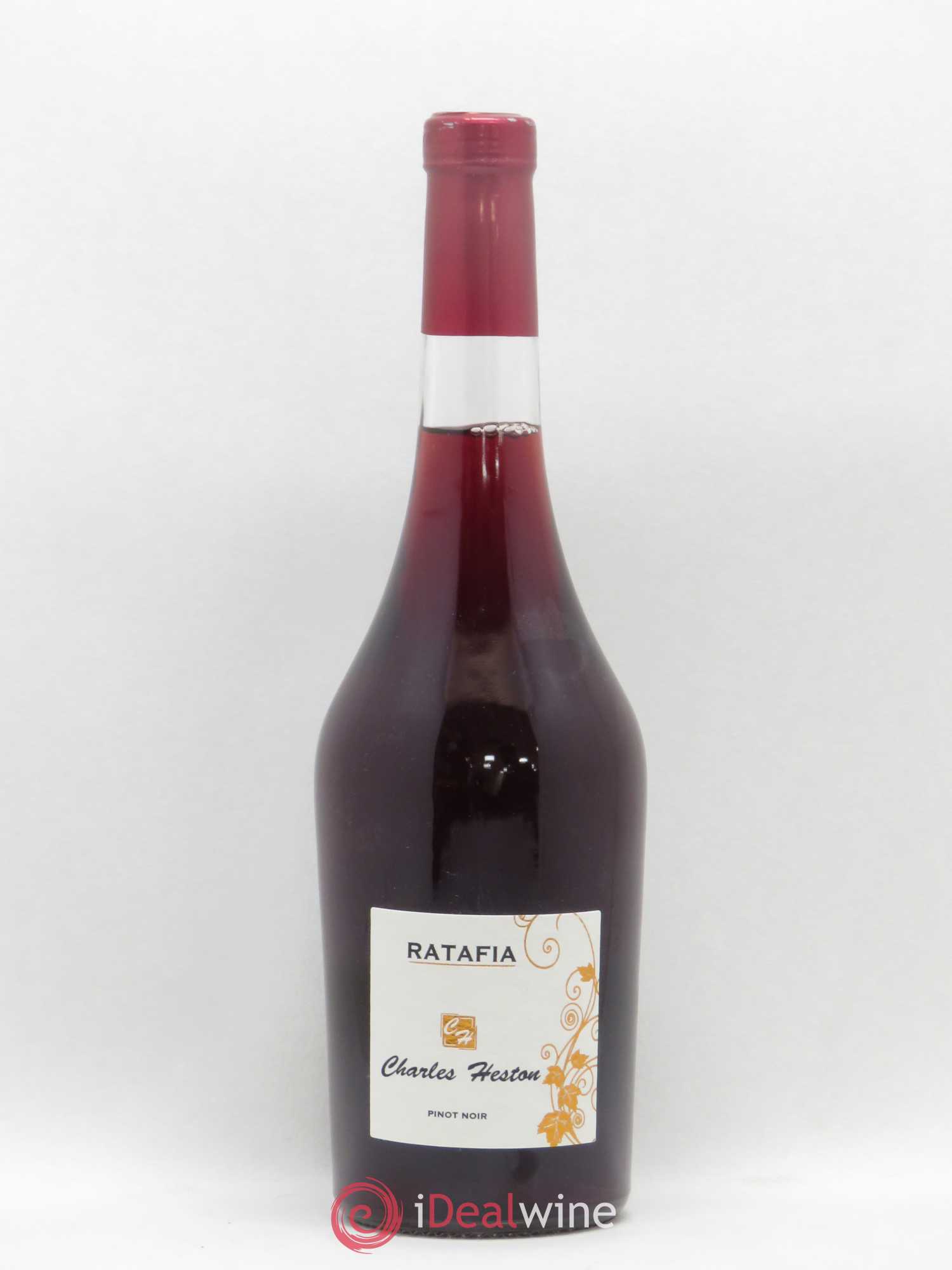 Alcools divers Champagne Ratafia Pinot Noir Charles Heston (sans prix de réserve) - Posten von 1 Flasche - 0