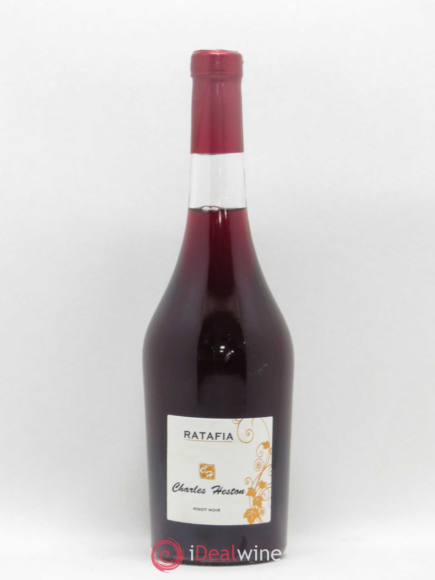Alcools divers Champagne Ratafia Pinot Noir Charles Heston (sans prix de réserve) - Posten von 1 Flasche - 0