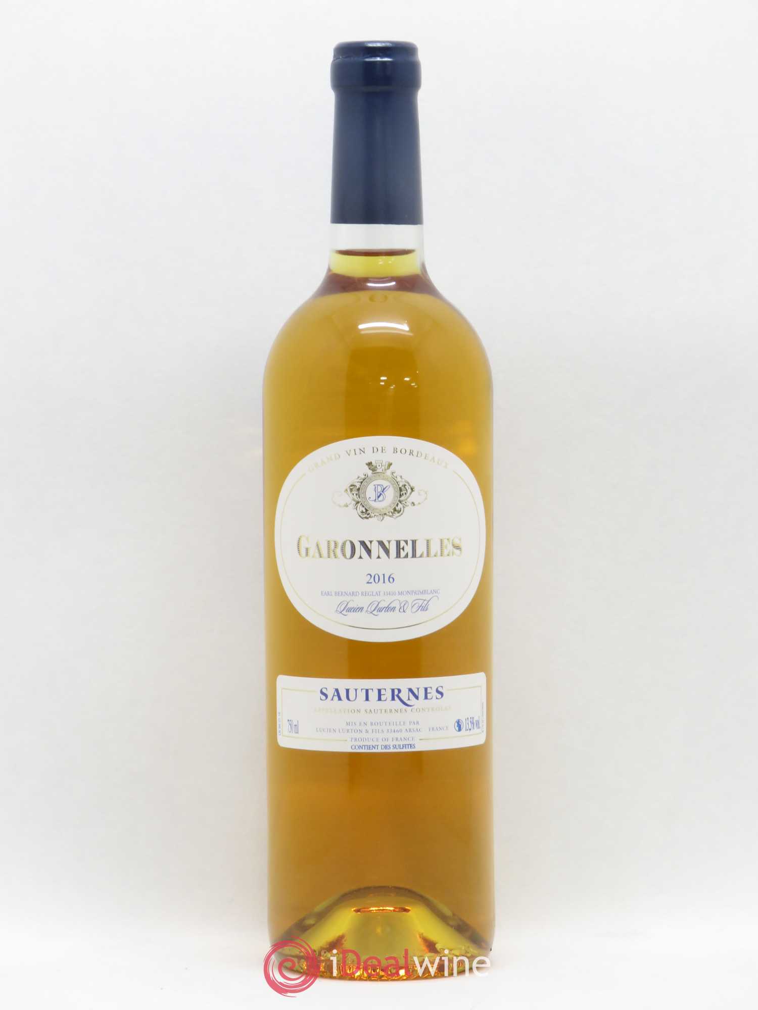 Sauternes Les Garonnelles (sans prix de réserve) 2016 - Posten von 1 Flasche - 0