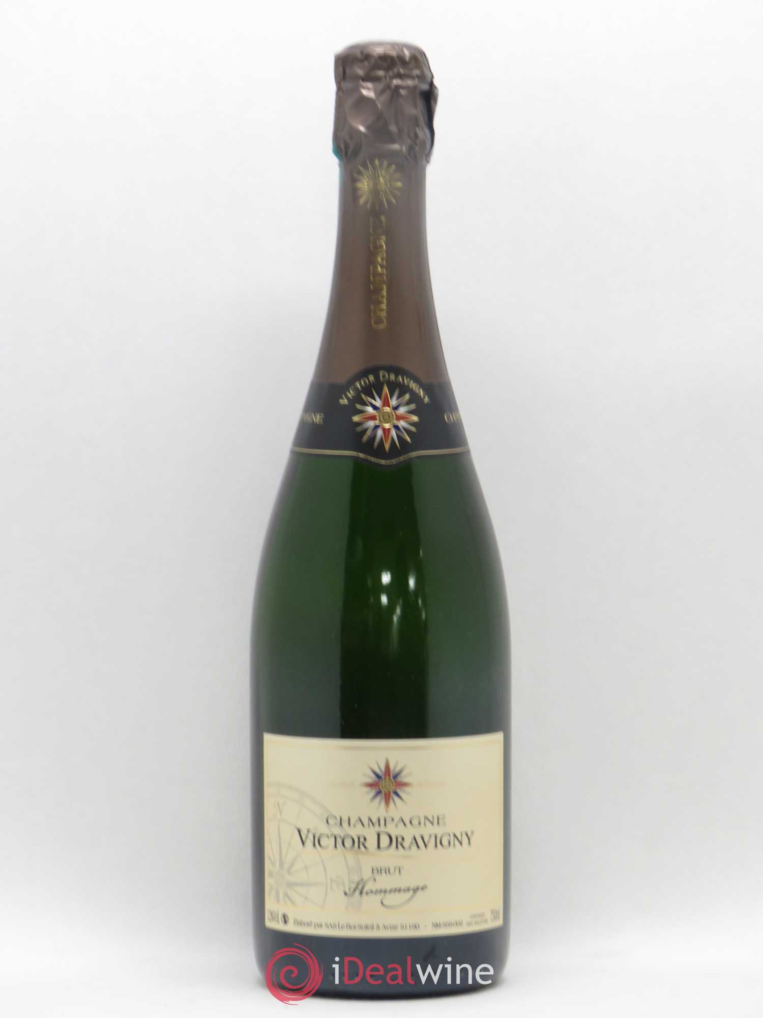 Champagne Hommage Victor Dravigny (sans prix de réserve) - Posten von 1 Flasche - 0