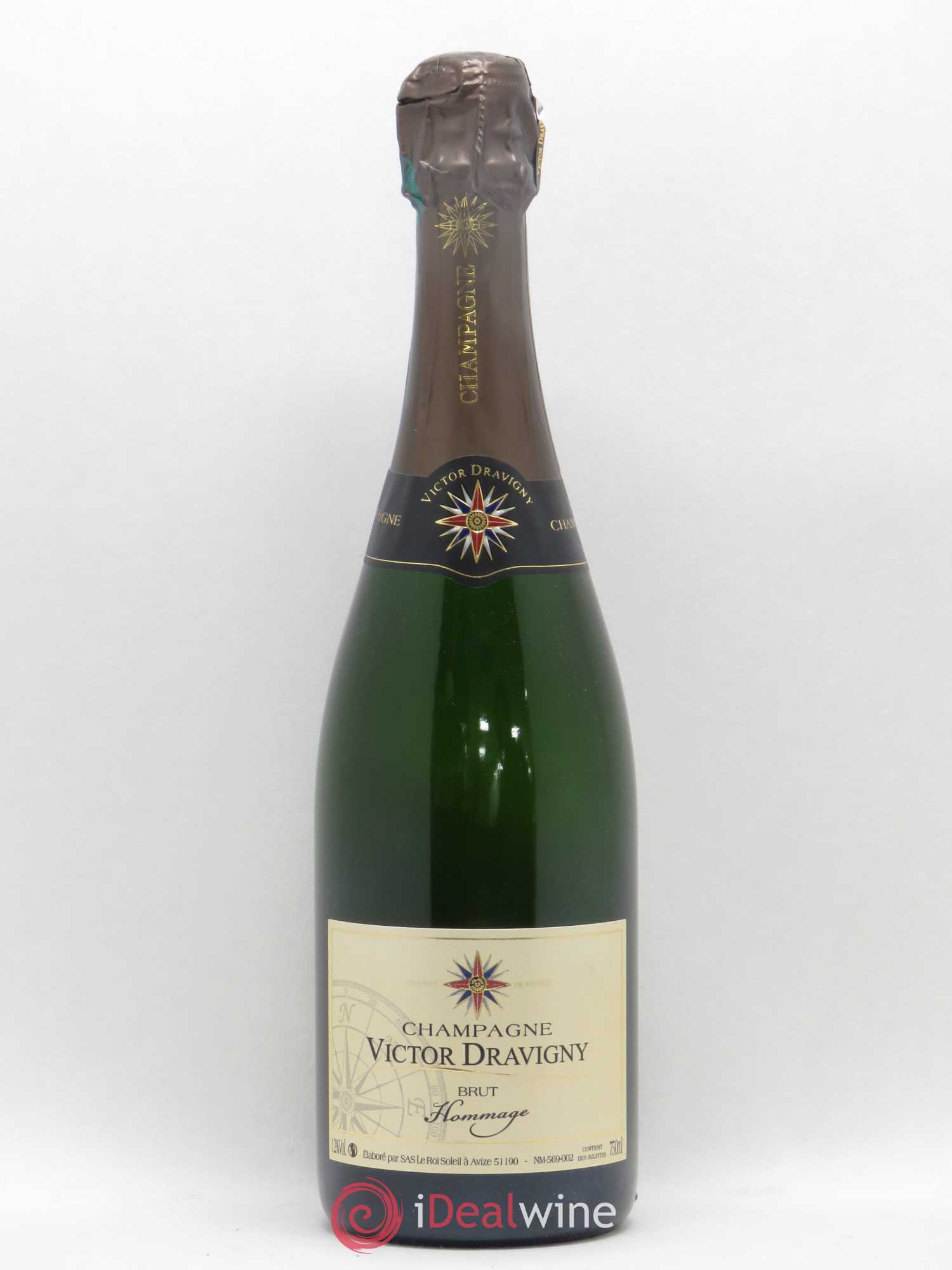 Champagne Hommage Victor Dravigny - Posten von 1 Flasche - 0