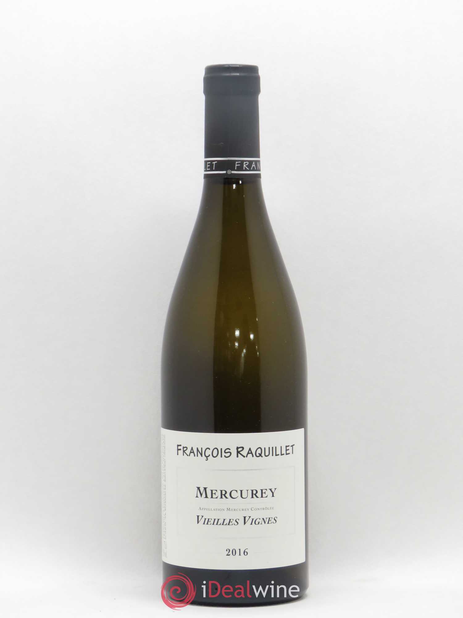 Mercurey Vieilles Vignes François Raquillet 2016 - Lot de 1 bouteille - 0