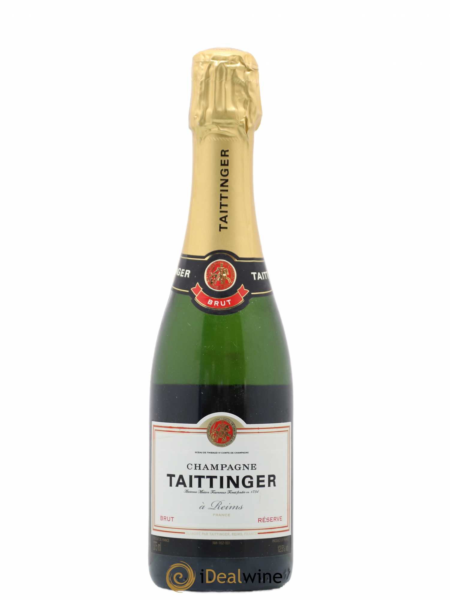 Brut Réserve Taittinger - Lot de 1 demi bouteille - 0